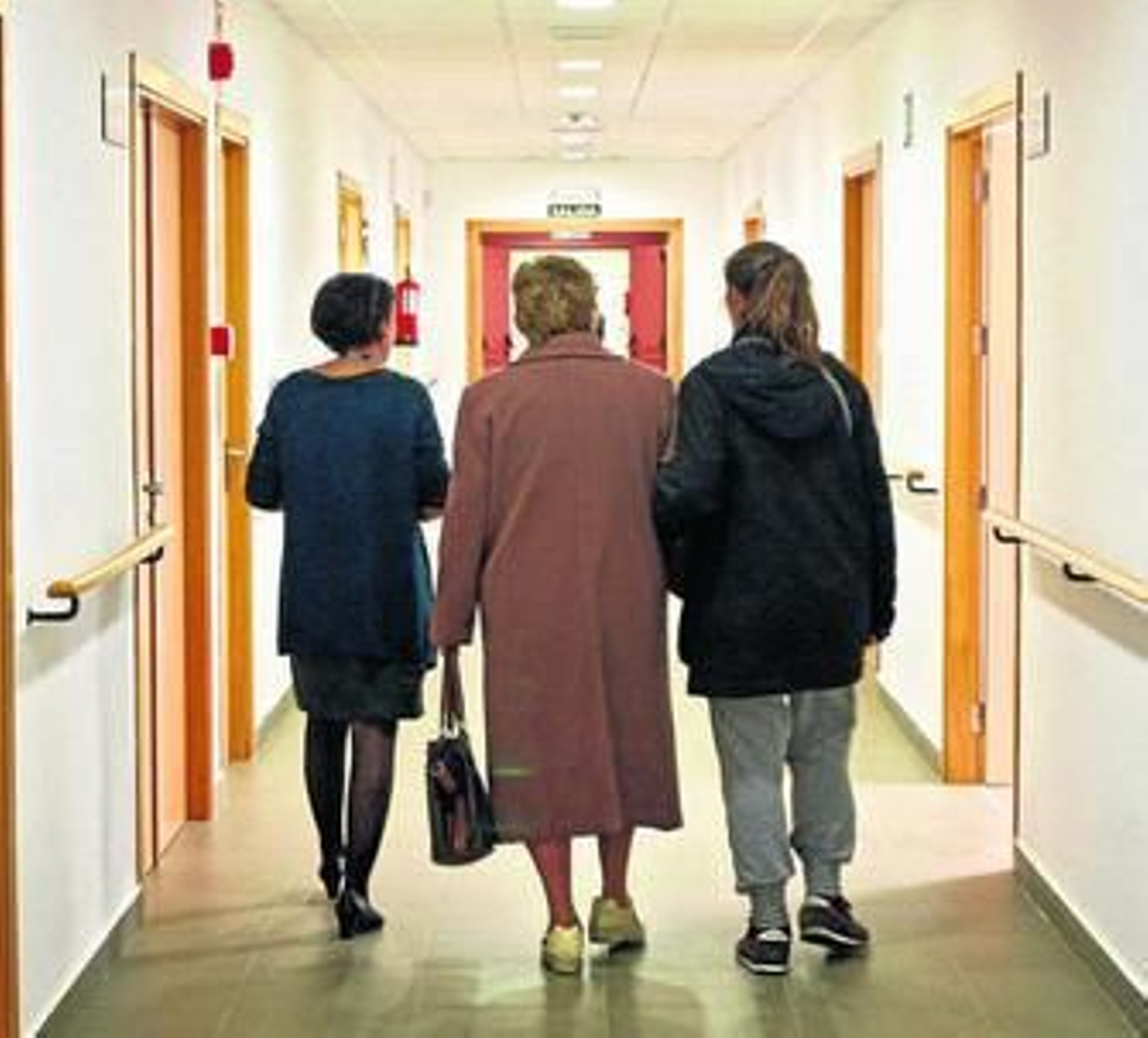 Visitas al nuevo Centro Micaela Arámburu el pasado fin de semana.