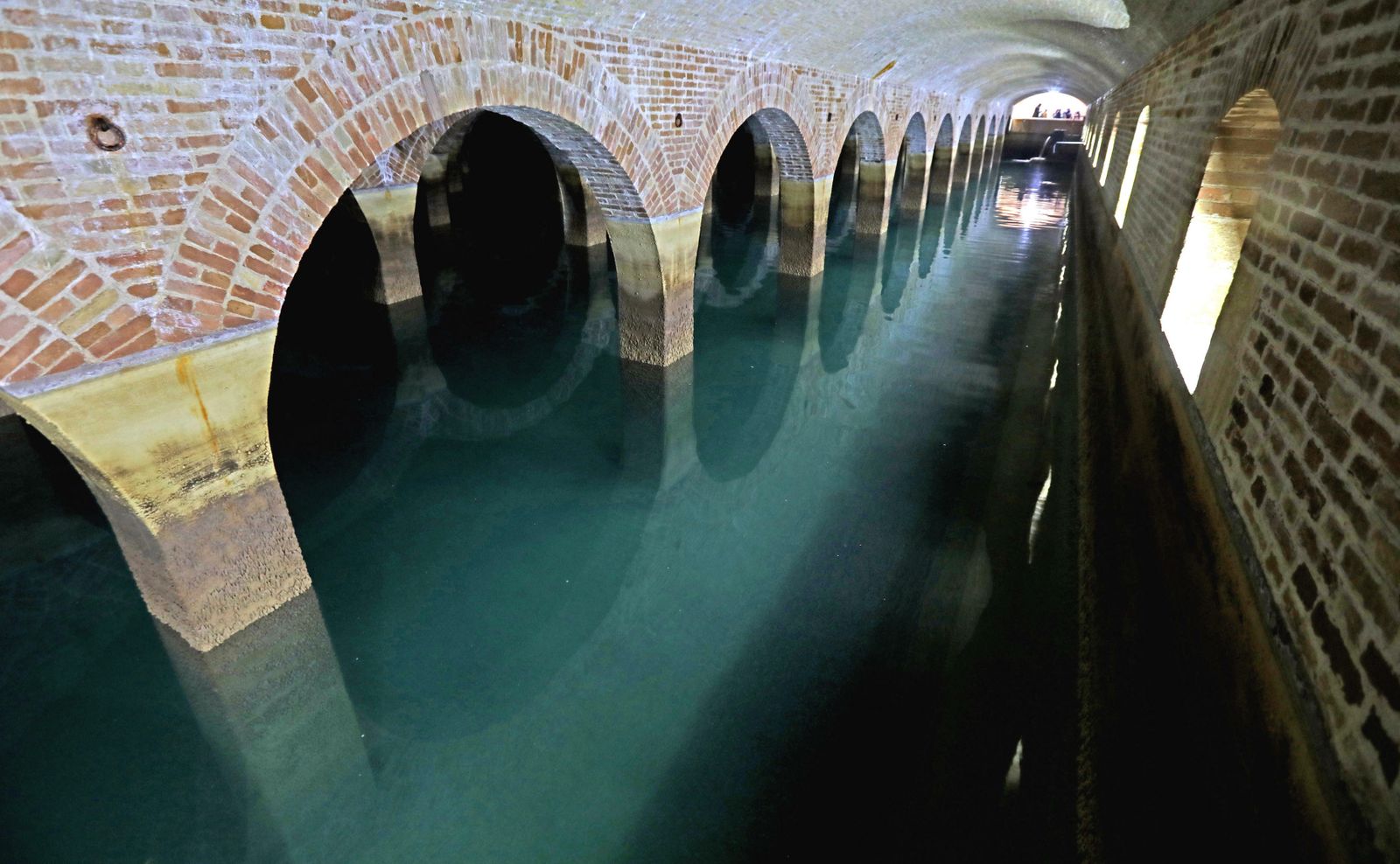 El depósito de aguas de Tempul, en una imagen de archivo