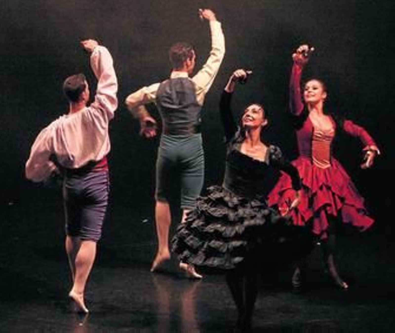 Un momento del espectáculo 'muDanzas Boleras', que rescata el legado de la escuela bolera.