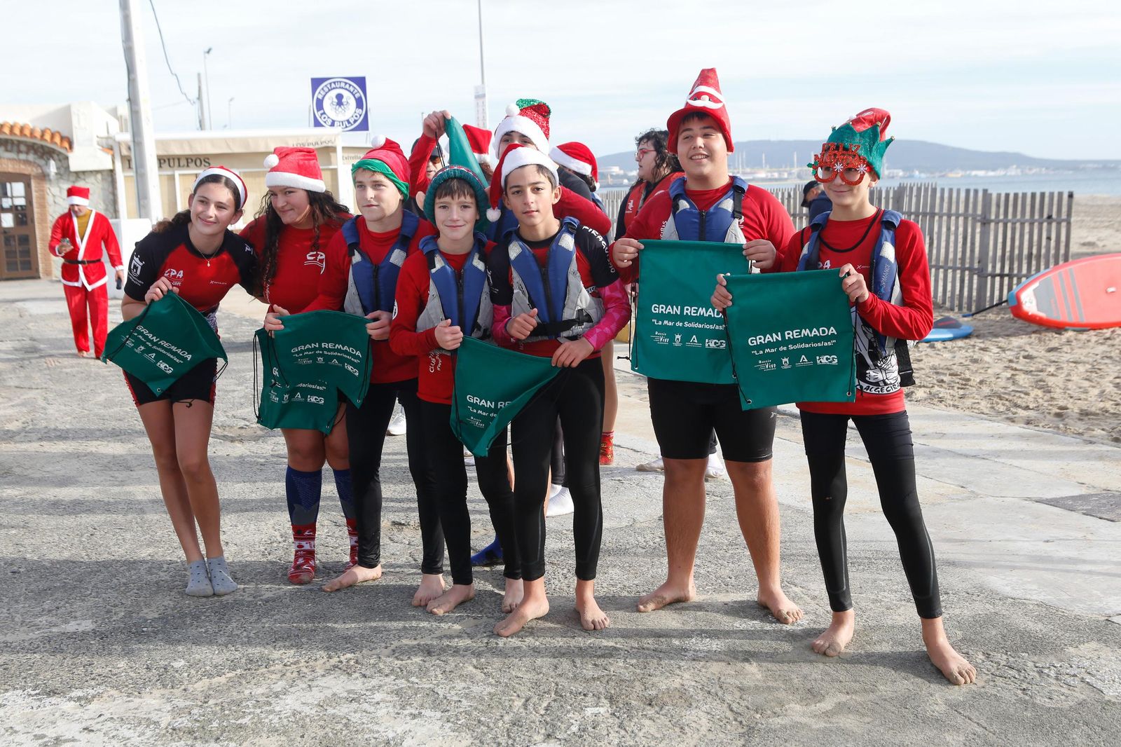 Las fotos de la VI Gran Remada Solidaria de Barrio Vivo de Algeciras