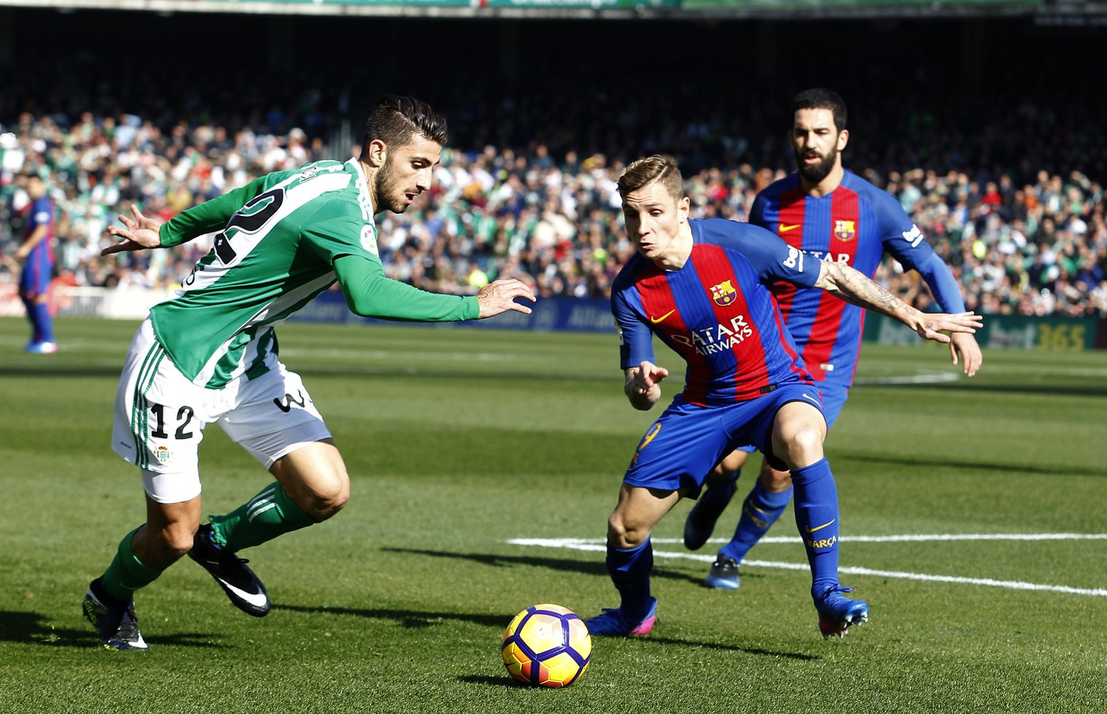 El Betis-Barcelona, en imágenes