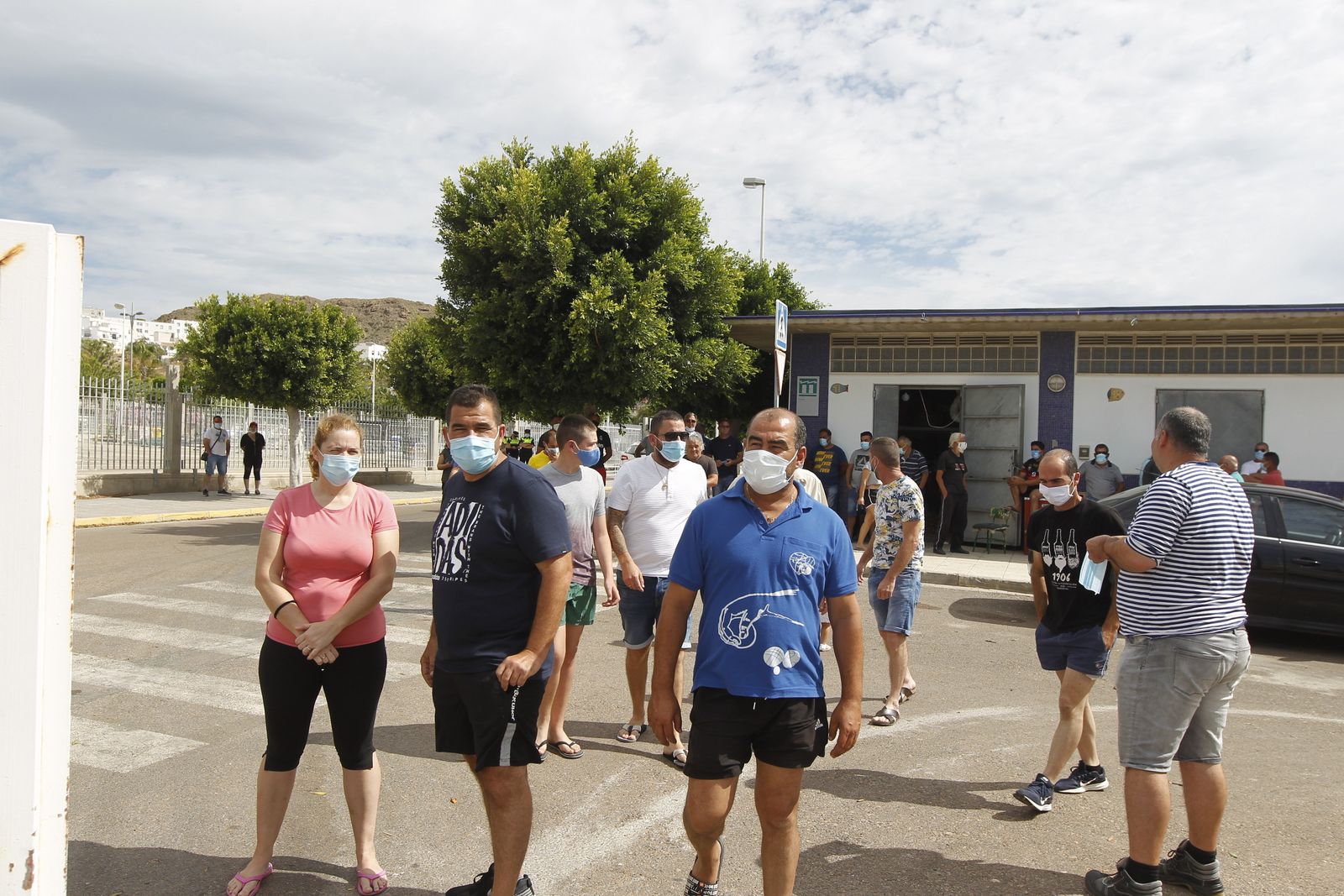 Fotogalería protestas pescadores de Carboneras