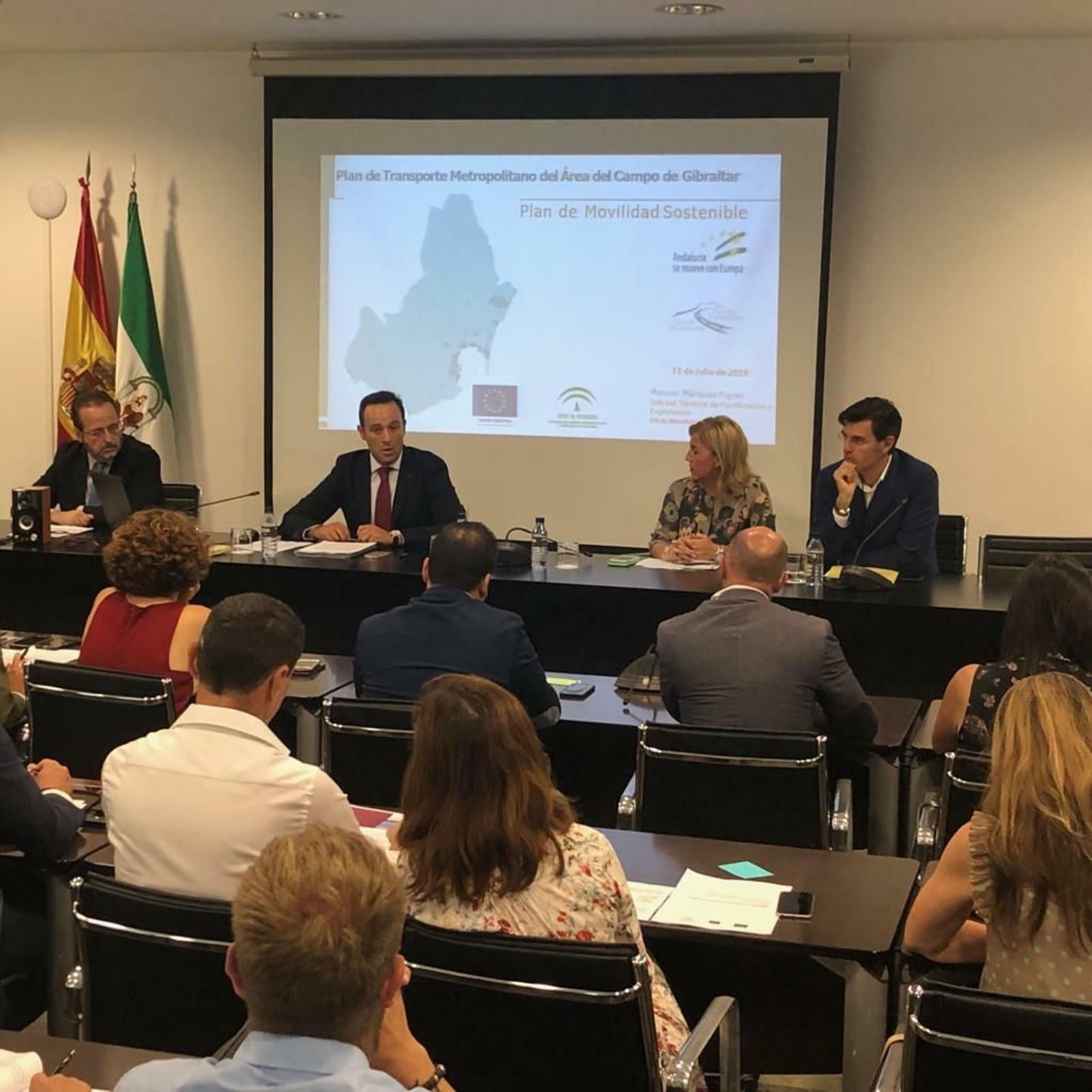 Presentación del diagnóstico del Plan de Transporte del Campo de Gibraltar