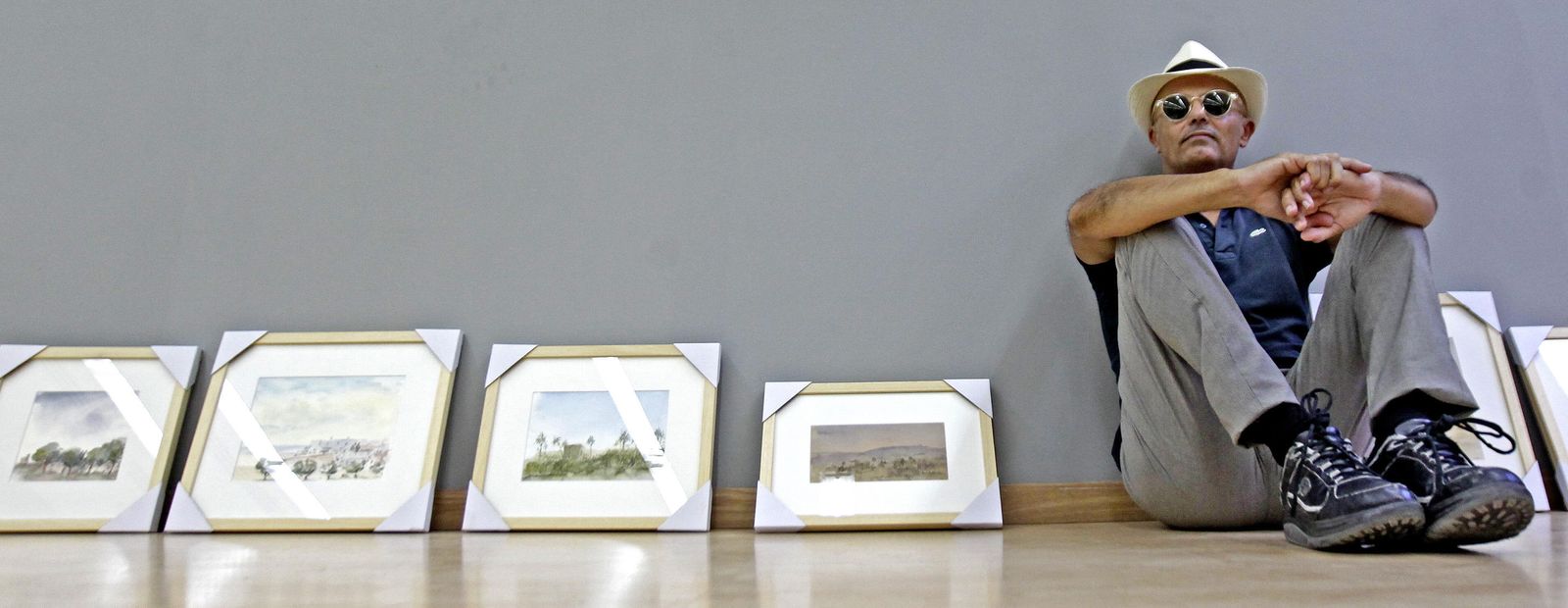 El escritor, pintor y editor José Mateos.