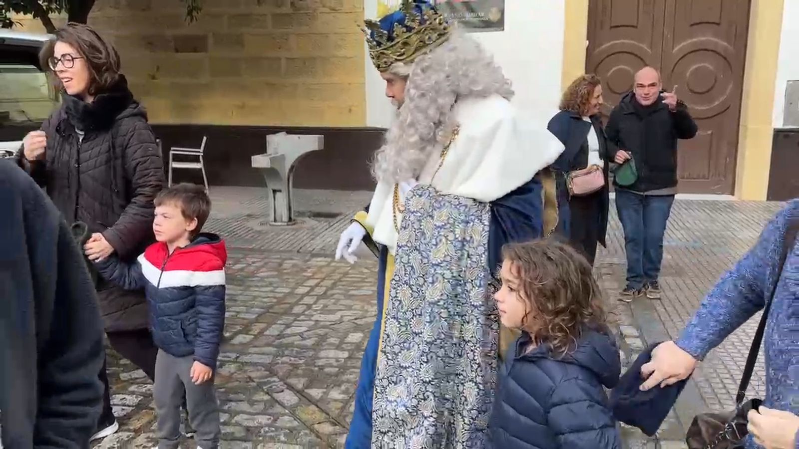 Los Reyes Magos, en la iglesia de San Francisco en Cádiz