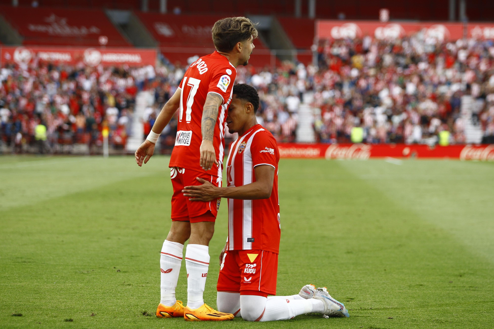 Imágenes del partido U.D. Almería-R.C.D. Mallorca