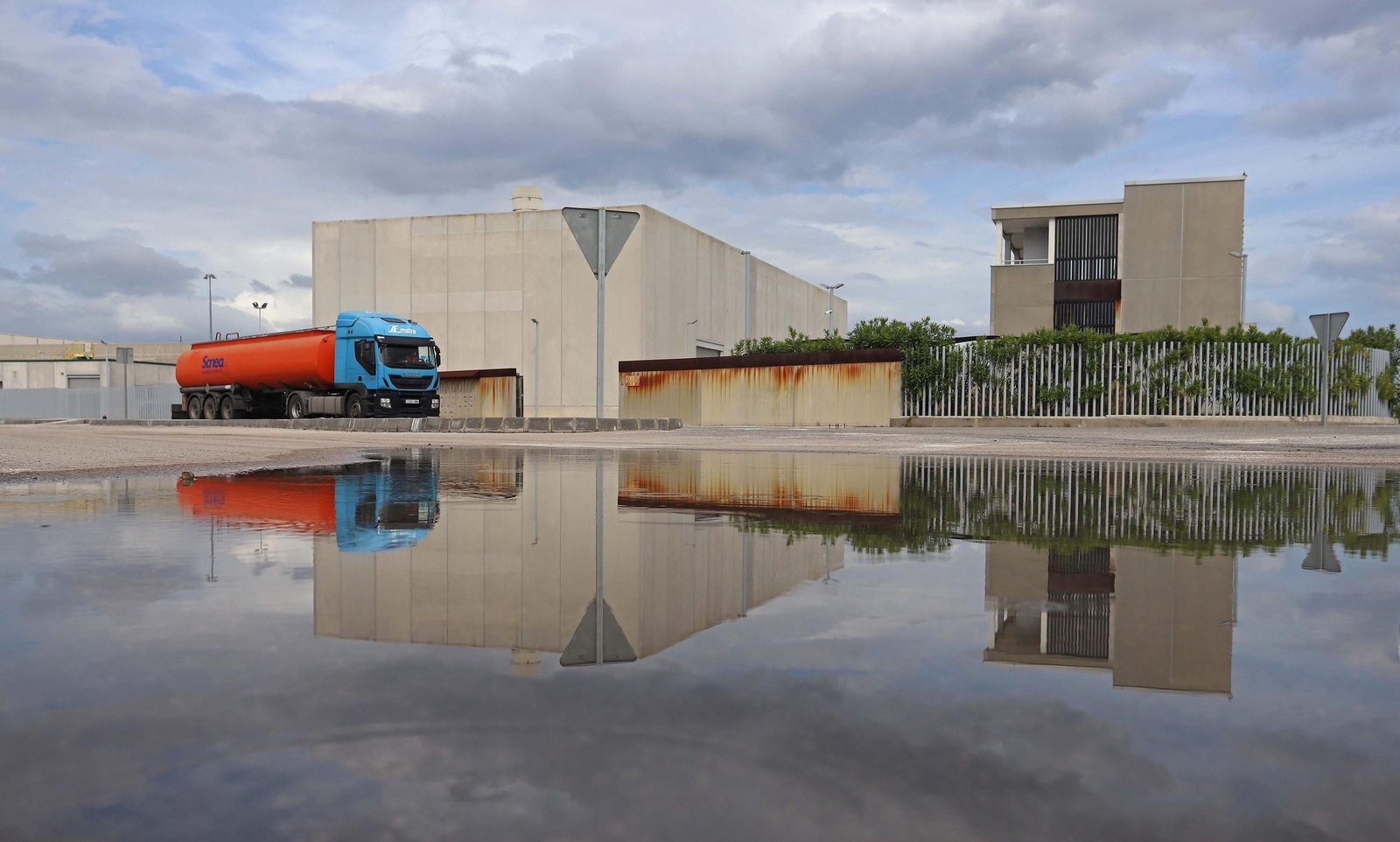 La depuradora de Algeciras.