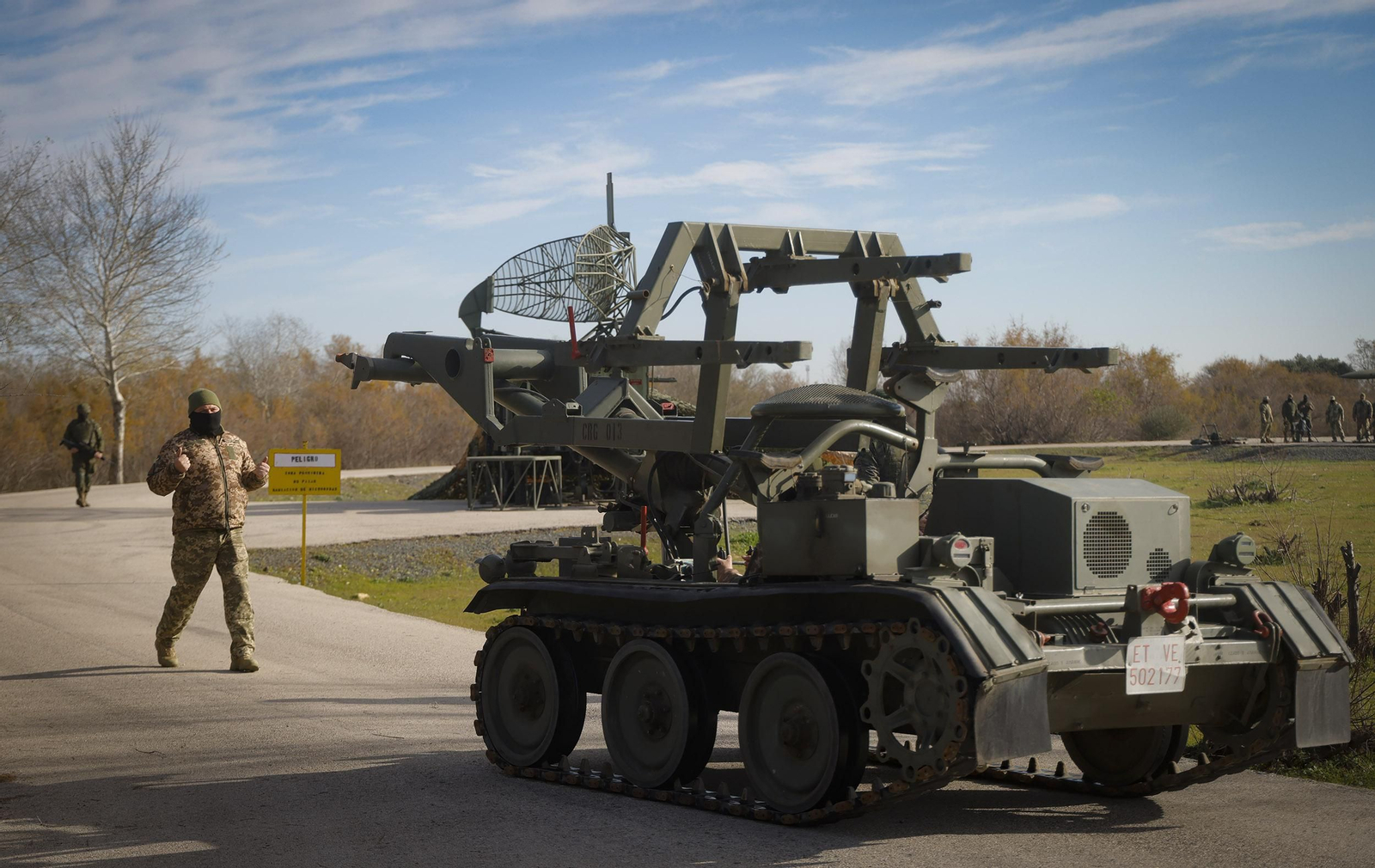 Militares ucranianos reciben formación en Sevilla por parte del Ejército, todas las imágenes