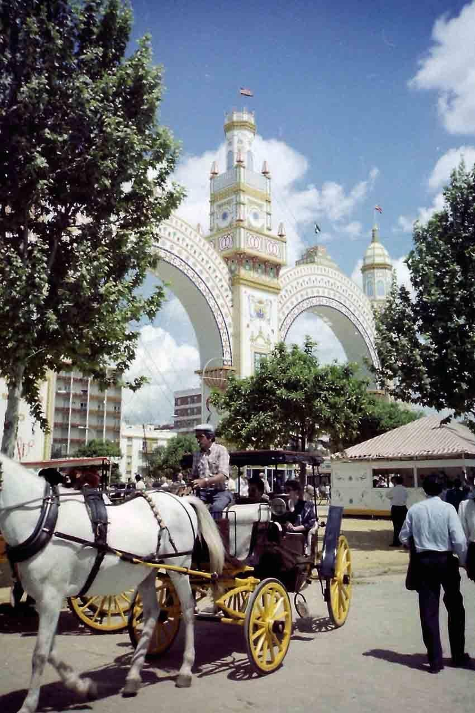 La Feria de los años 80, a color