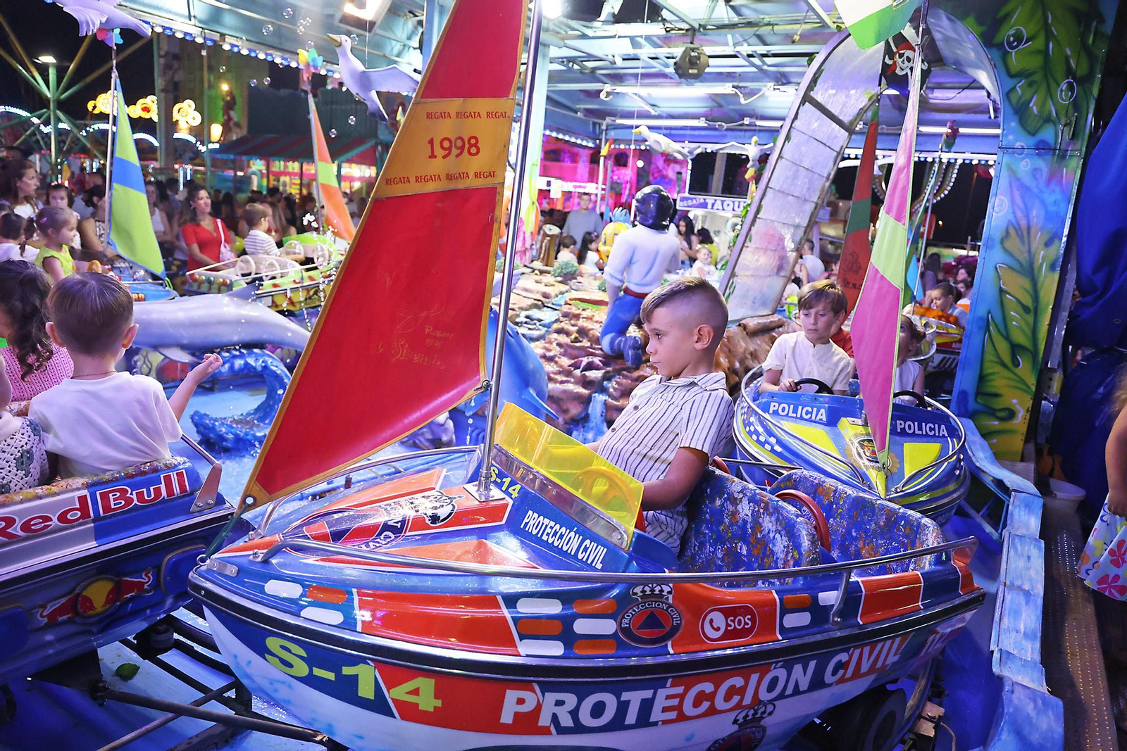 Colombinas 2025: Imágenes del ambiente en las Fiestas Colombinas con el Día del Niño
