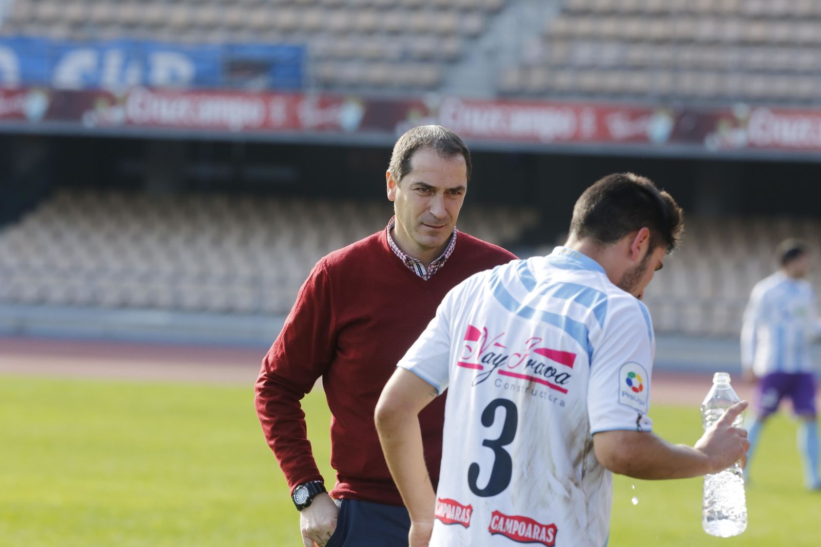 Diego Caro, entrenador del Ciudad de Lucena.