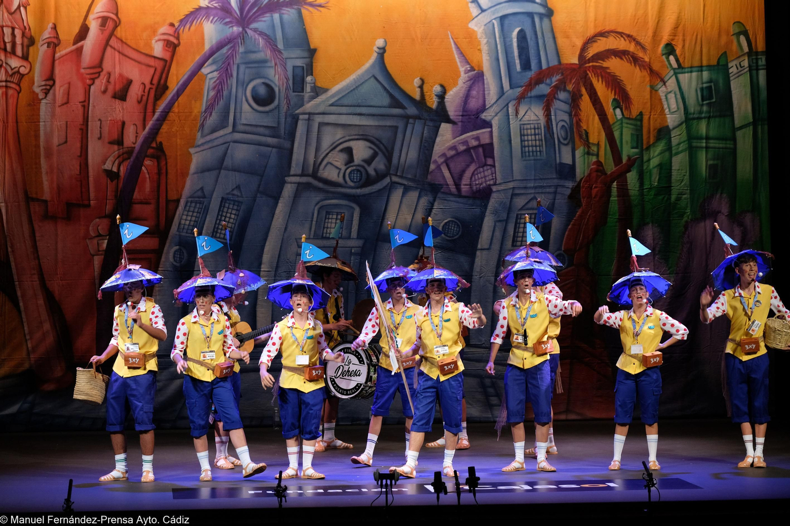 La chirigota juvenil 'This is Cádiz'.