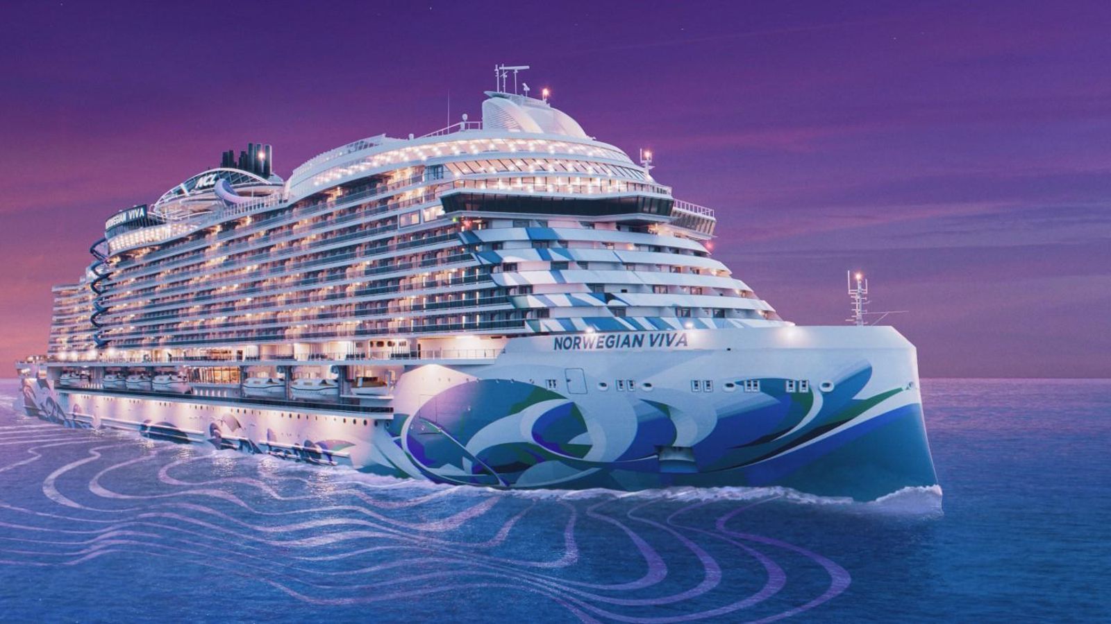 El Norwegian Viva, el último de los buques construidos para la naviera NCL