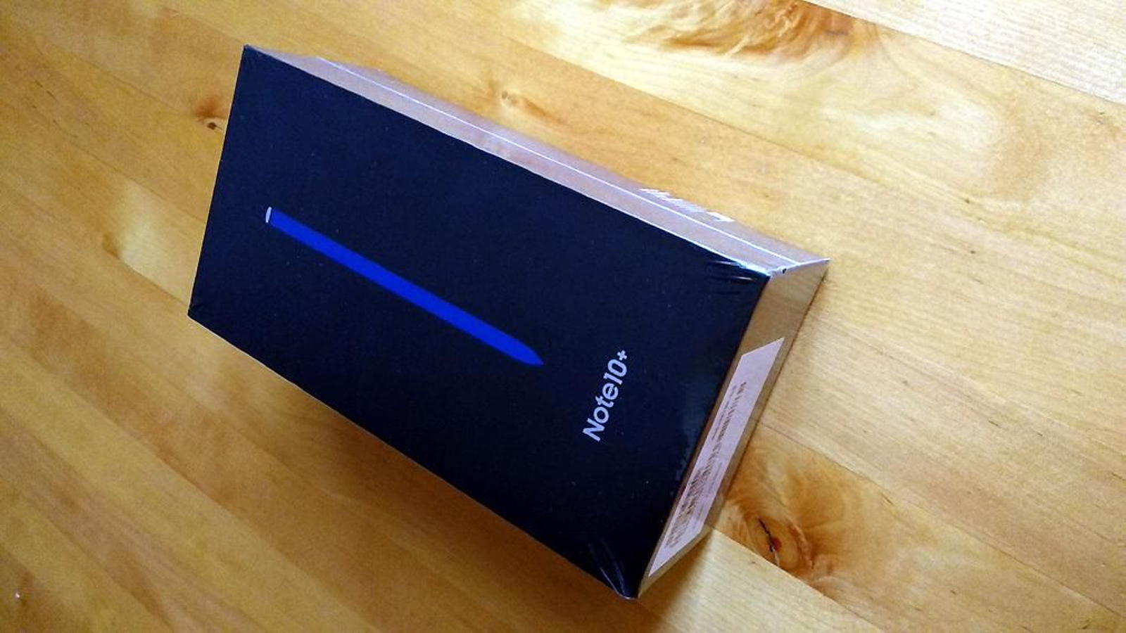 Análisis del Samsung Galaxy Note10+ - La caja