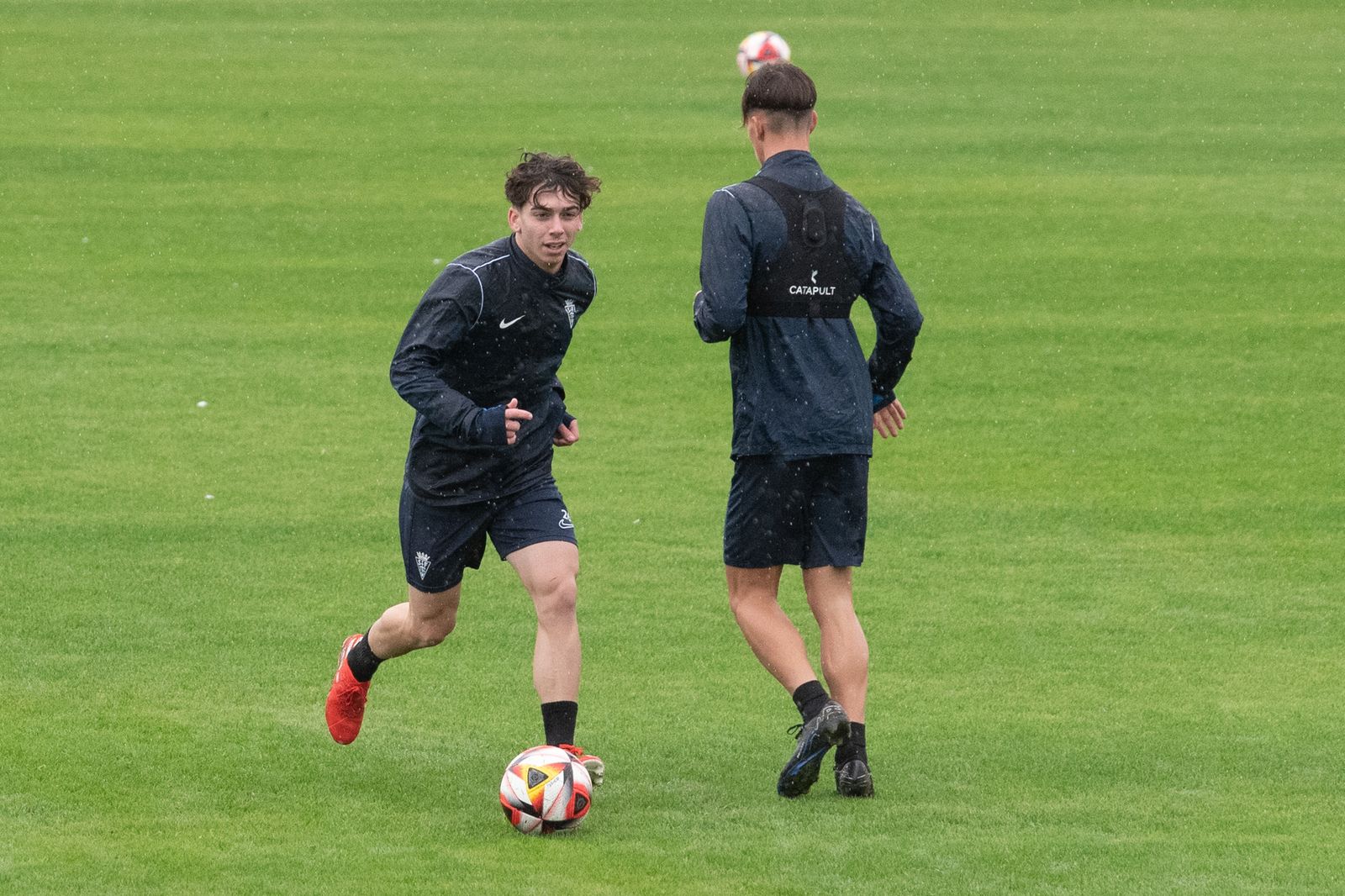 Un entrenamiento del San Fernando.