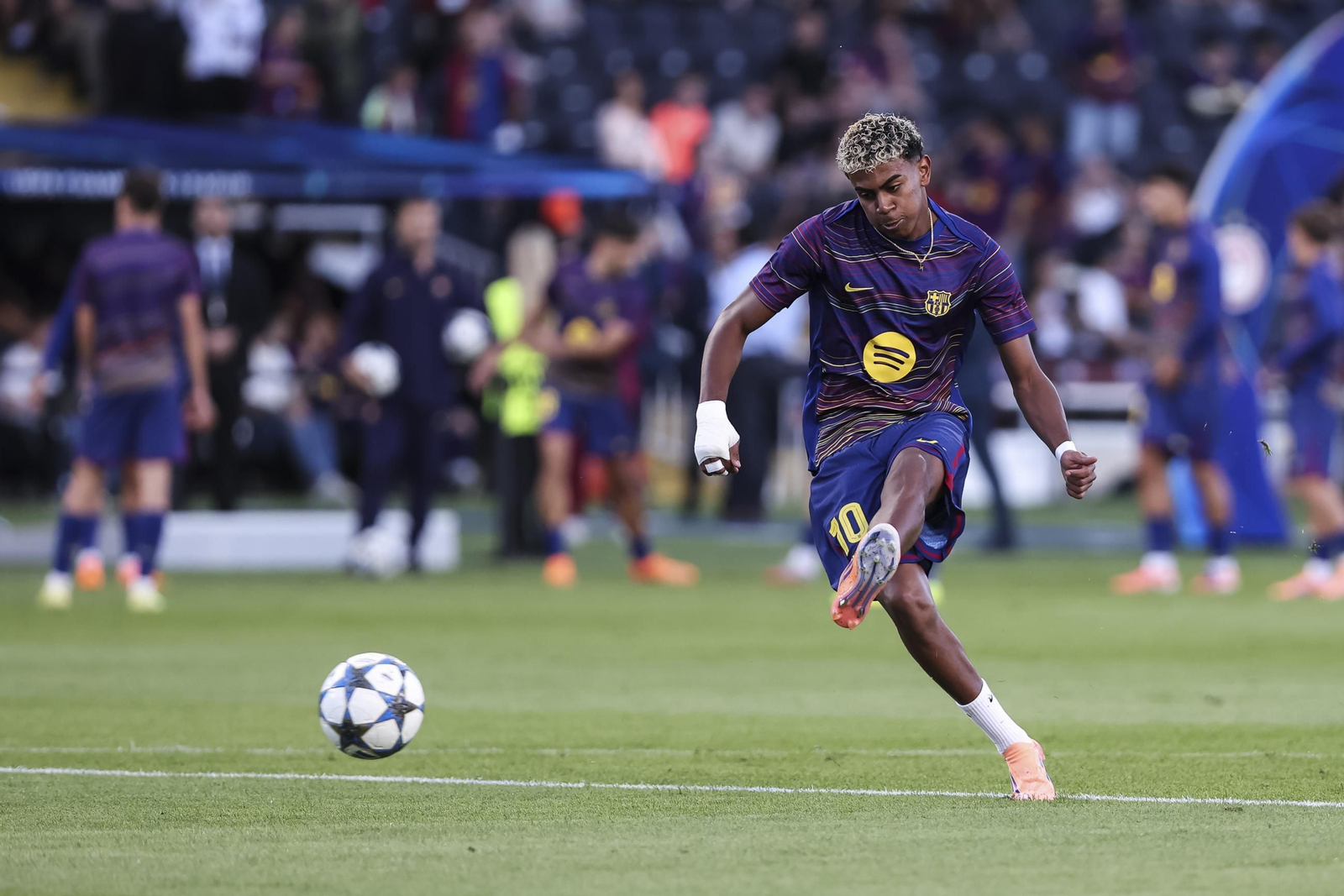 Las fotos del Barcelona-Olympiacos