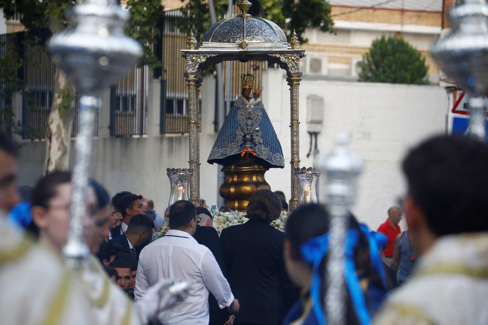 Las imágenes del traslado de la Virgen de la Fuensanta a la Catedral