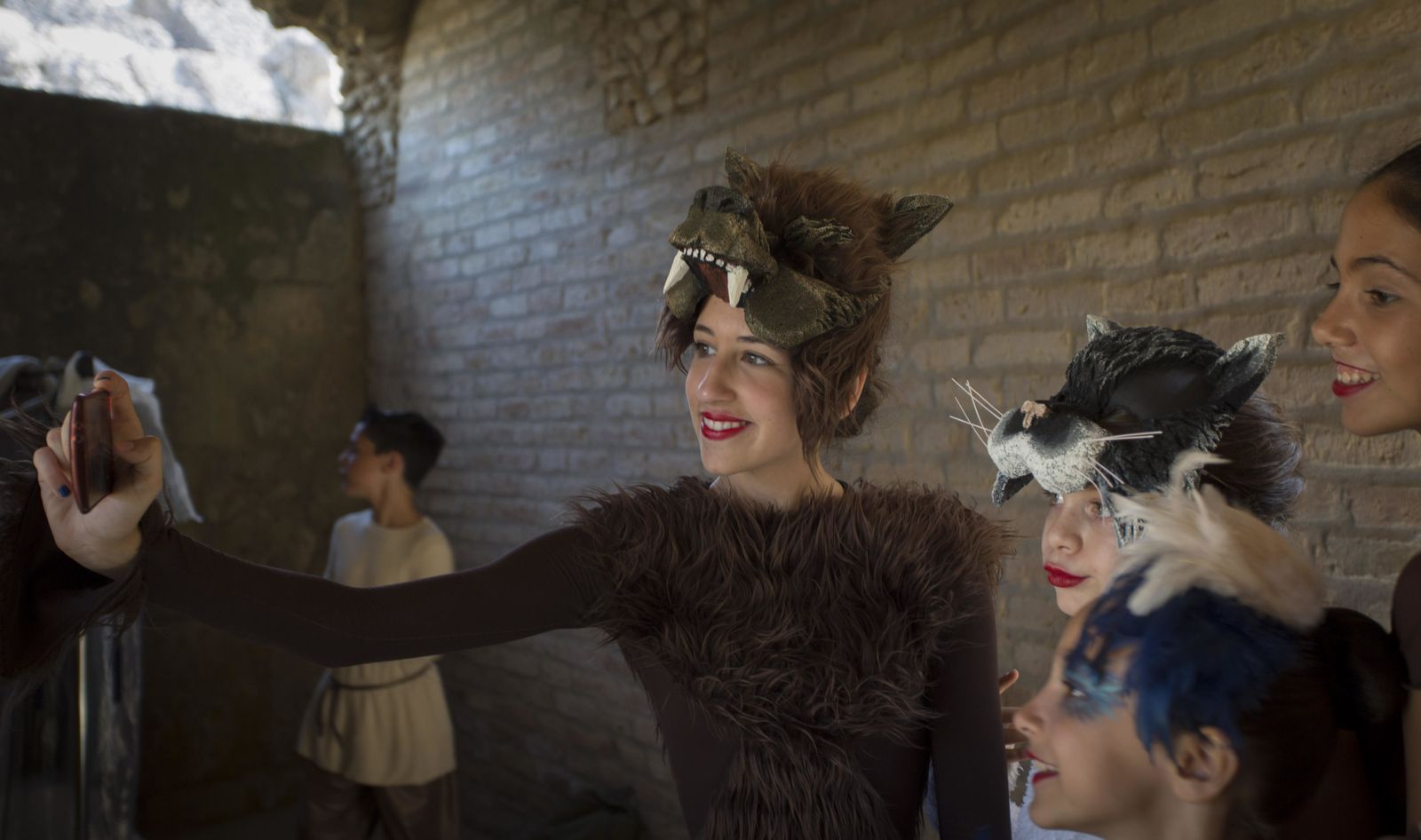 Las imágenes del flashmob en Itálica por el Día de la Música