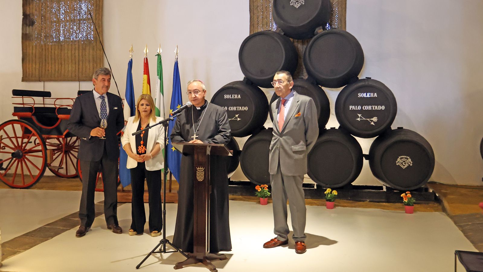 Imágenes de la inauguración de las nuevas Bodegas León Domecq