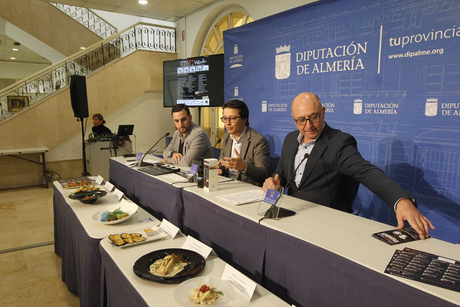 Fotogalería presentación VII Festival Platos de Película