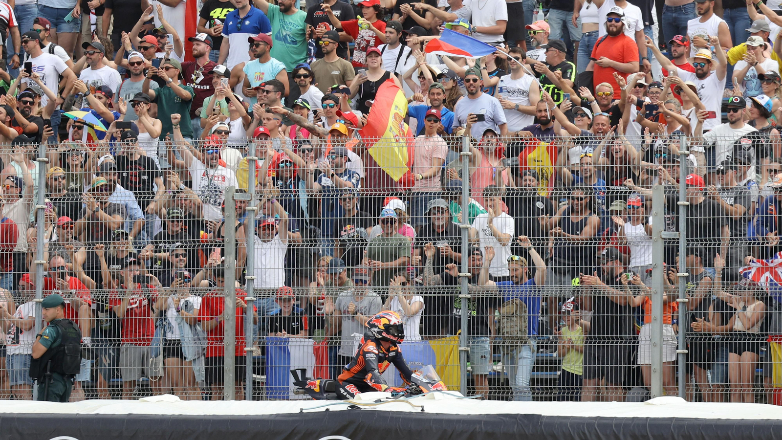 Carrera de MotoGP en el Circuito de Jerez