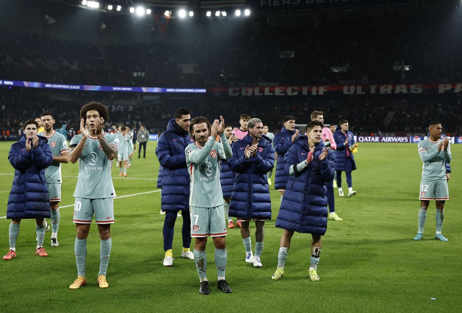 Las fotos del PSG - Atlético de Madrid