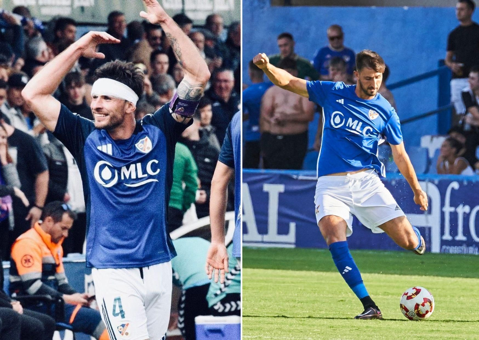 Rafa Ortiz, a la izquierda; Mauro Lucero, a la derecha.