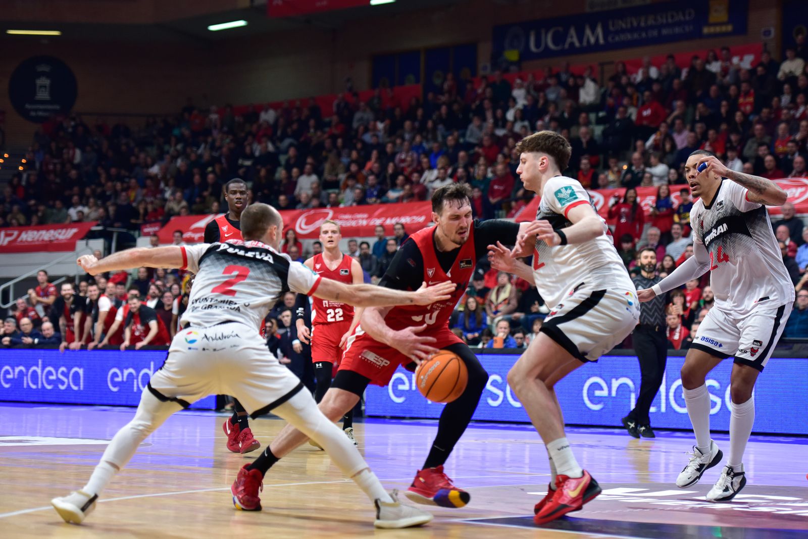 Las mejores imágenes del UCAM Murcia-Covirán Granada