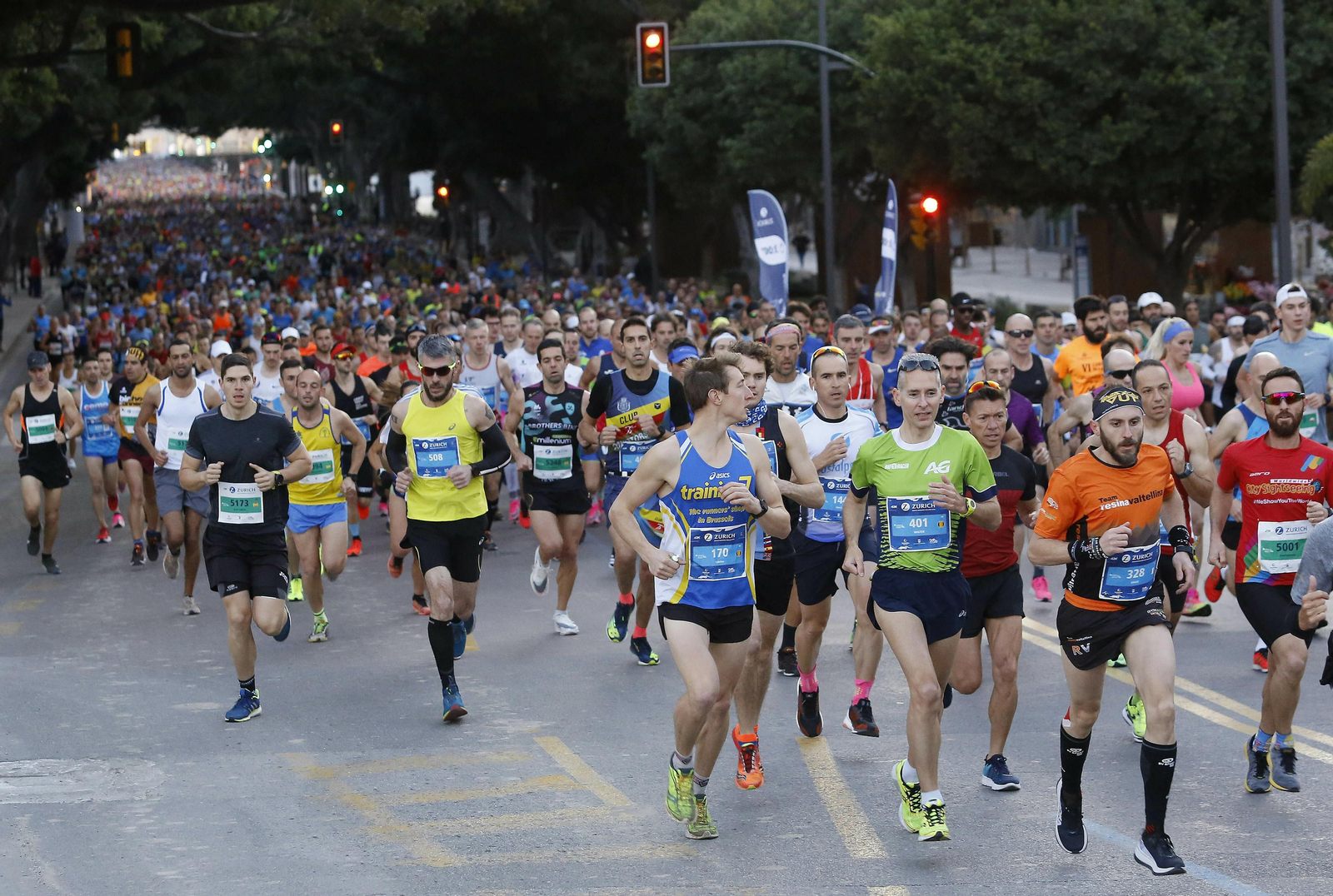 Las fotos del Maratón de Málaga 2019