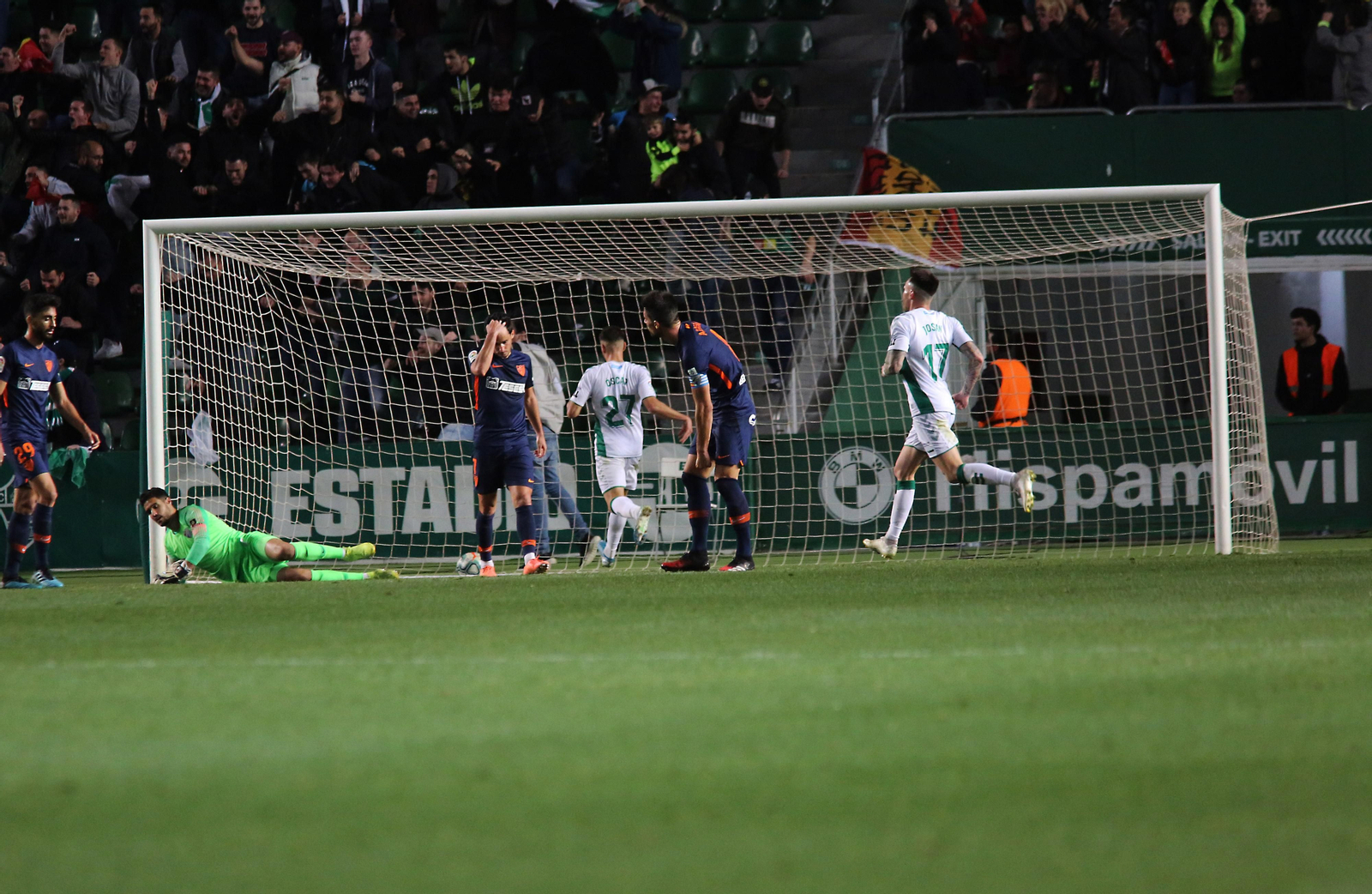 Las fotos del Elche - Málaga CF