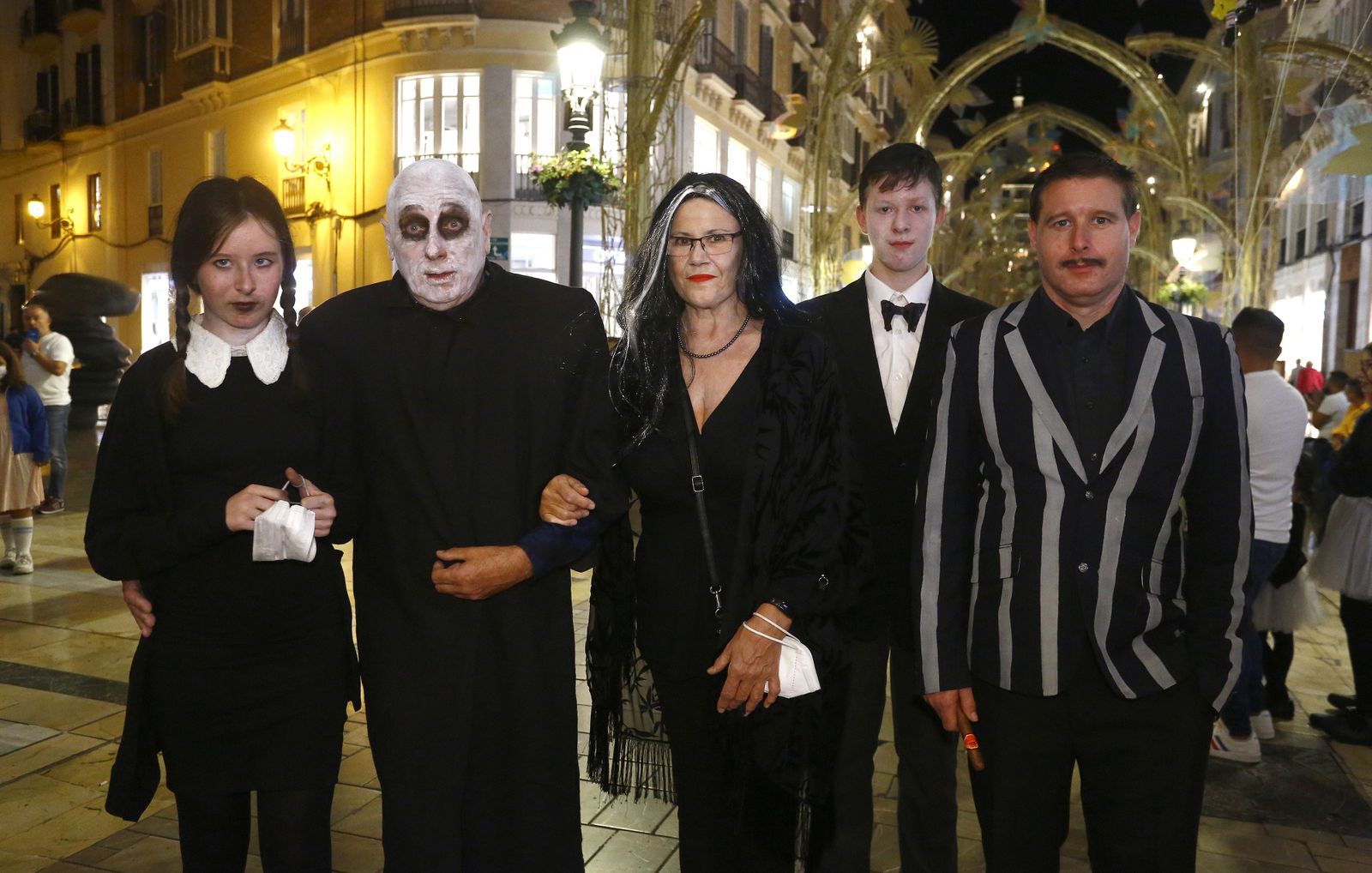 Las fotos de la noche de Halloween en Málaga
