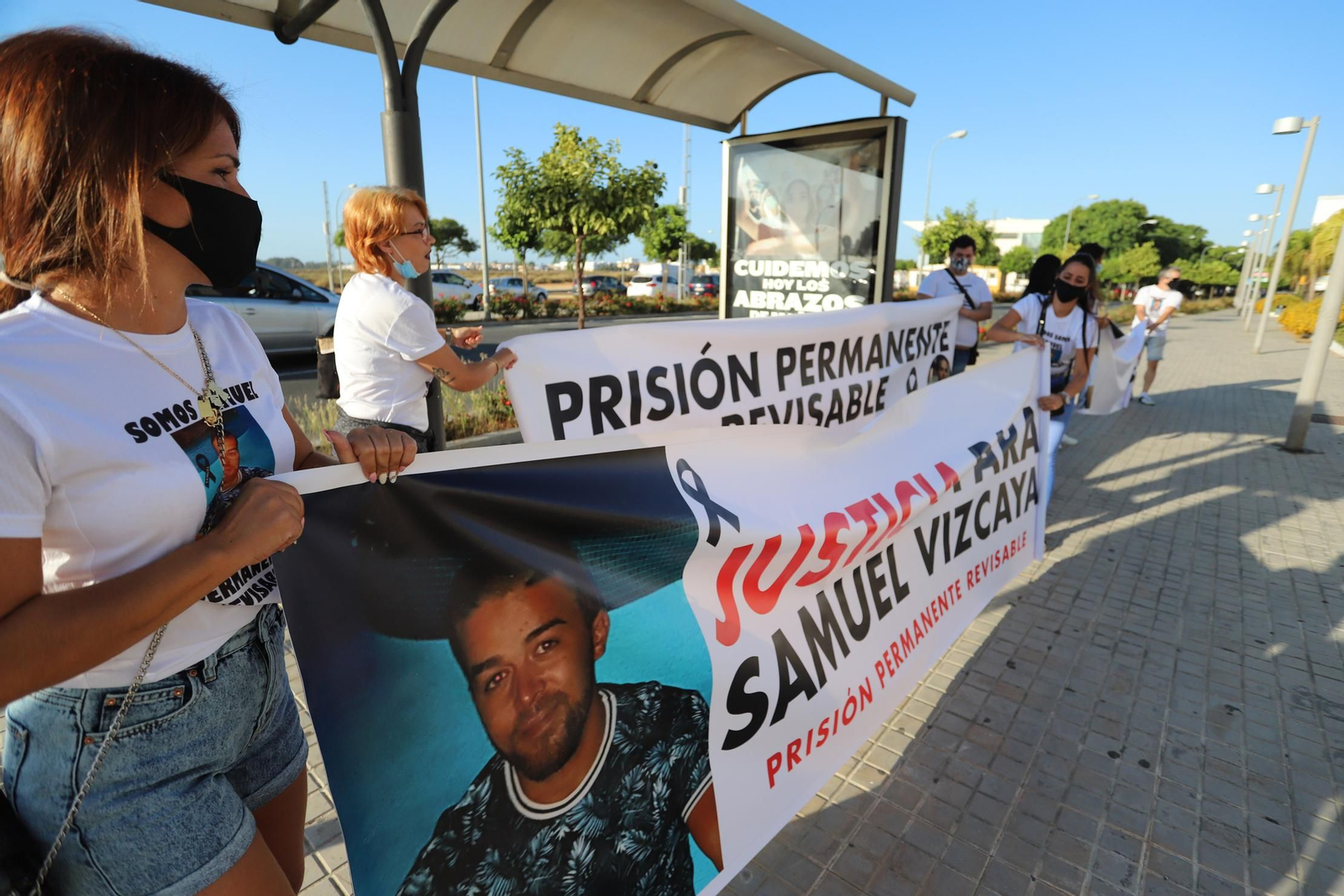 Imágenes de la llegada al juzgado de Ayamonte de uno de los principales imputados del crimen de Cartaya