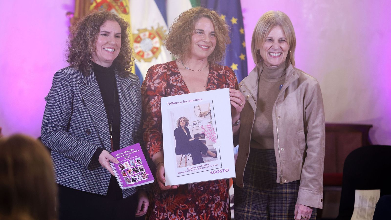 Presentación de la agenda 'Tributo a las Nuestras 2026' de Jerez