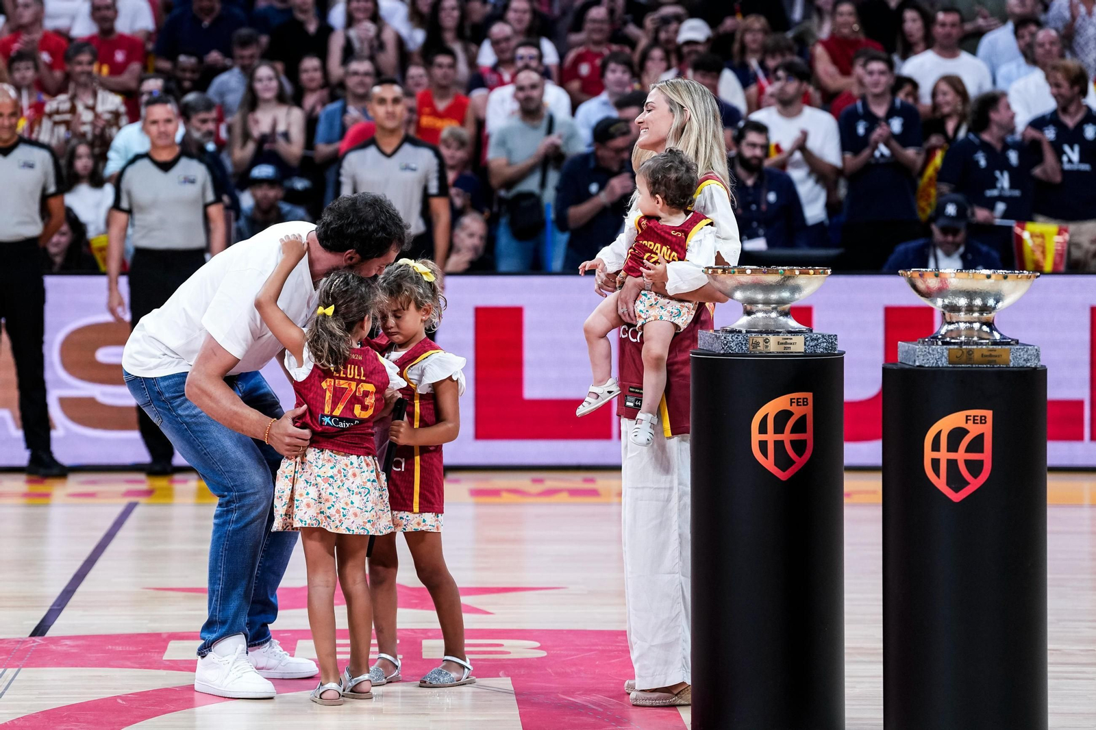 Las mejores fotos del España - Alemania de baloncesto