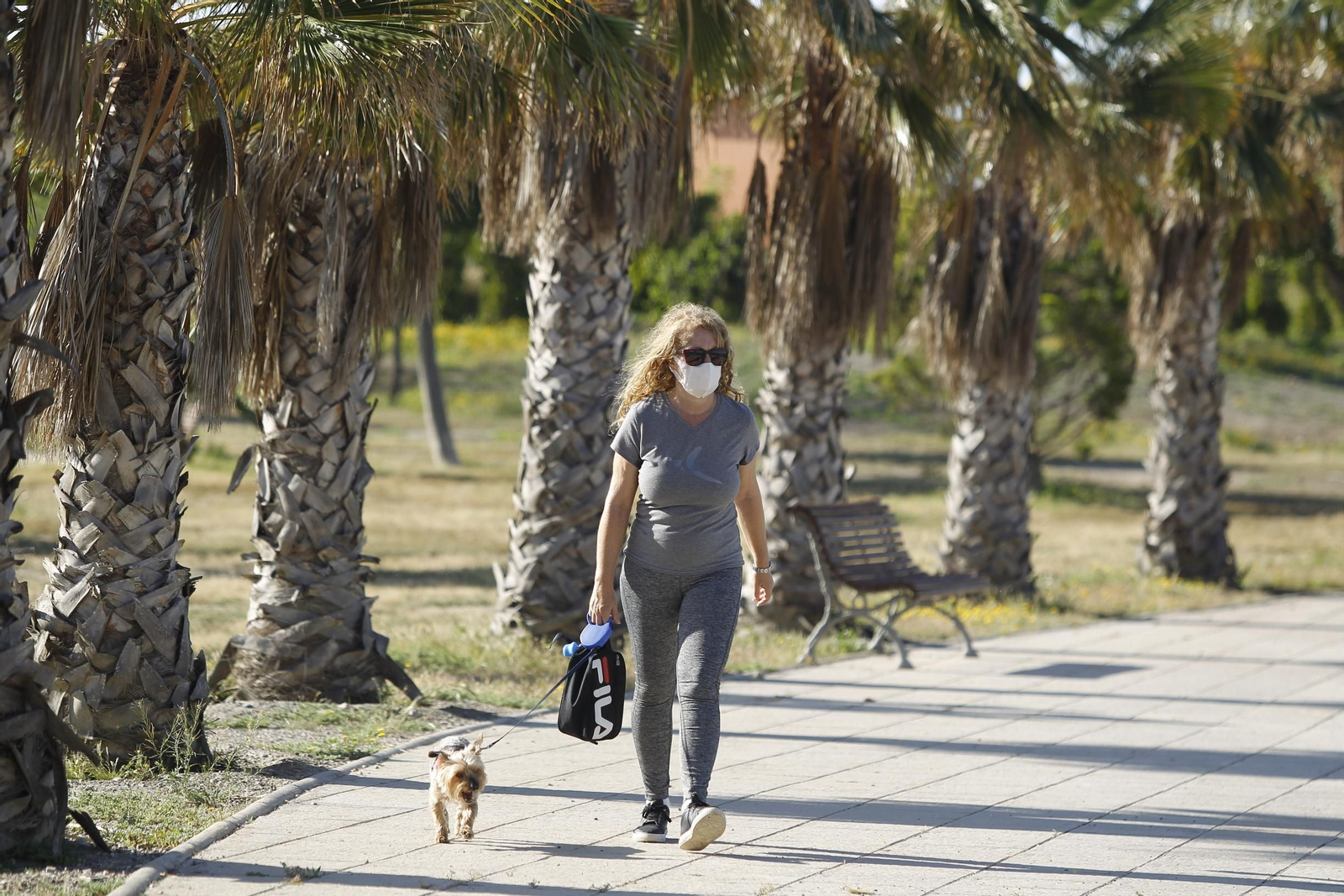 Fotogalería domingo de deporte en coronavirus. COVID-19. Almería
