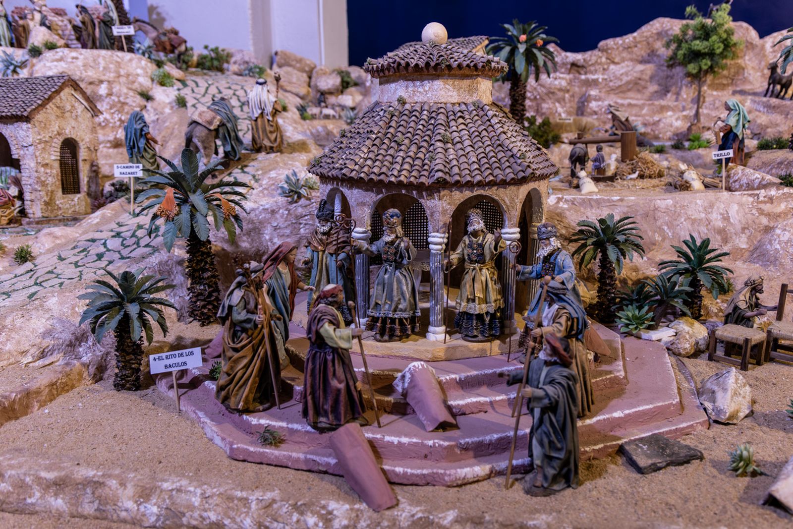 Así disfrutan en estas fechas cercanas a la Navidad los jienneses de la Ruta Belenística