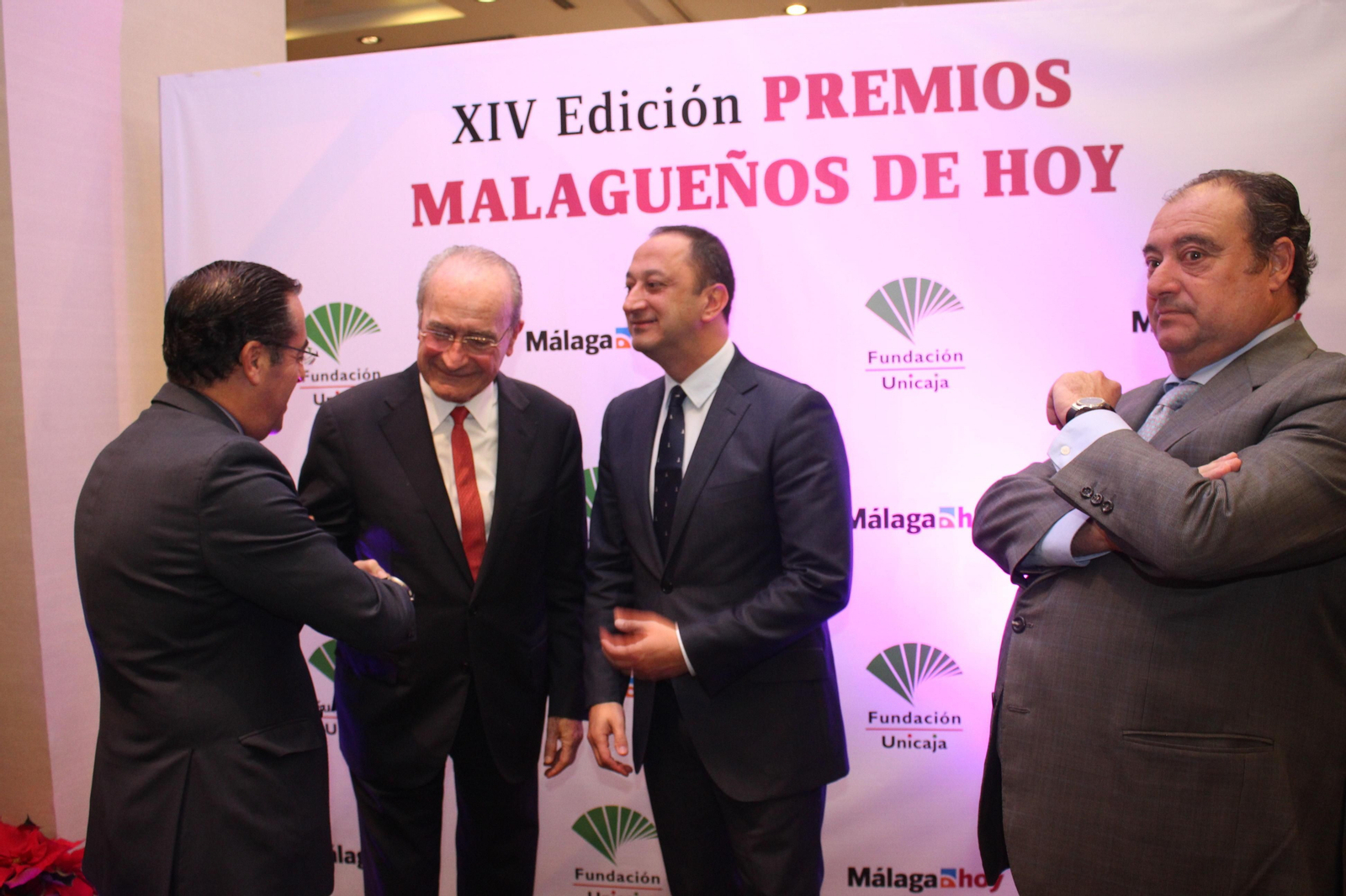 XIV edición de los premios Malagueños de Hoy