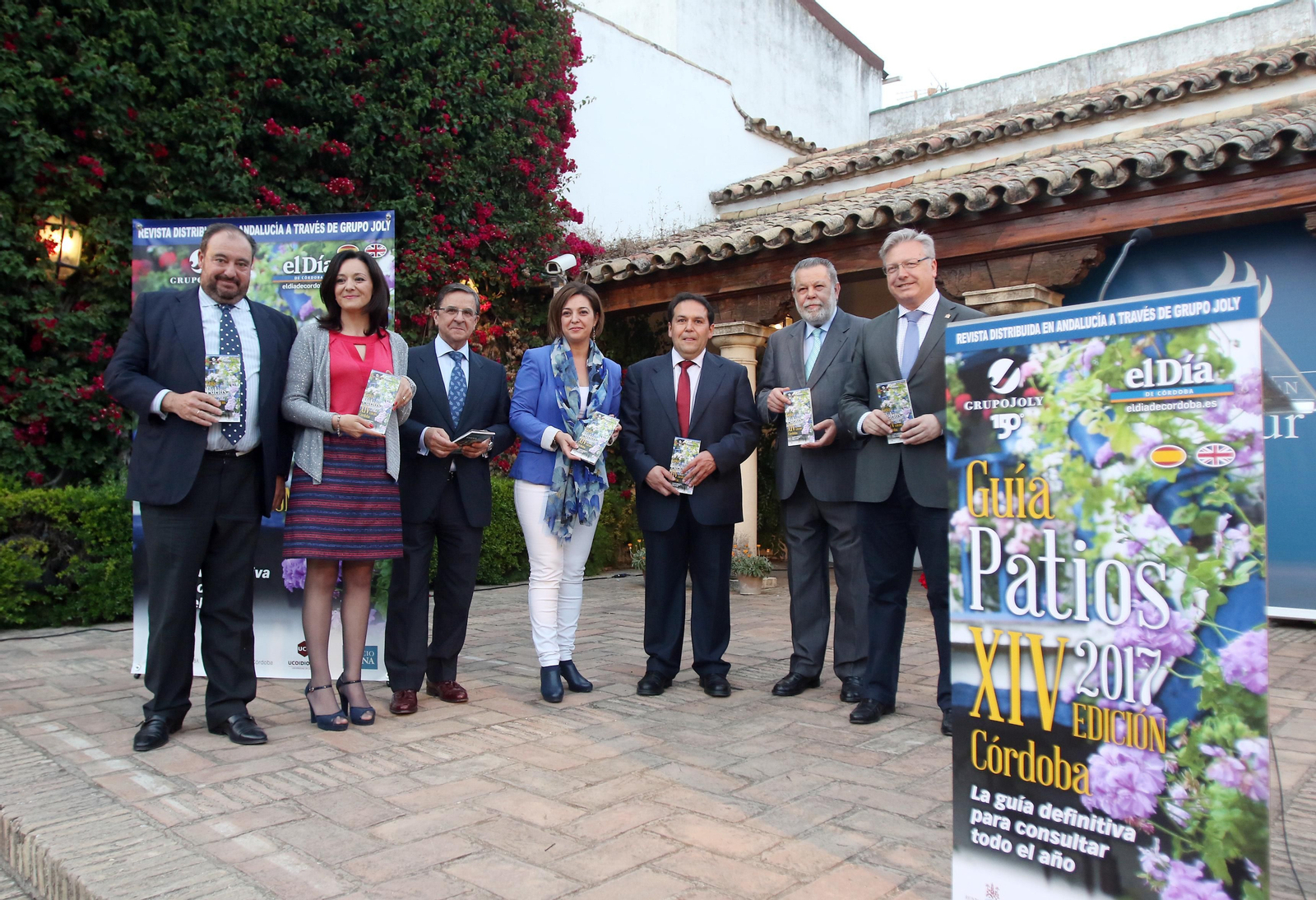 Las imágenes de la presentación de la Guía de Patios de Córdoba