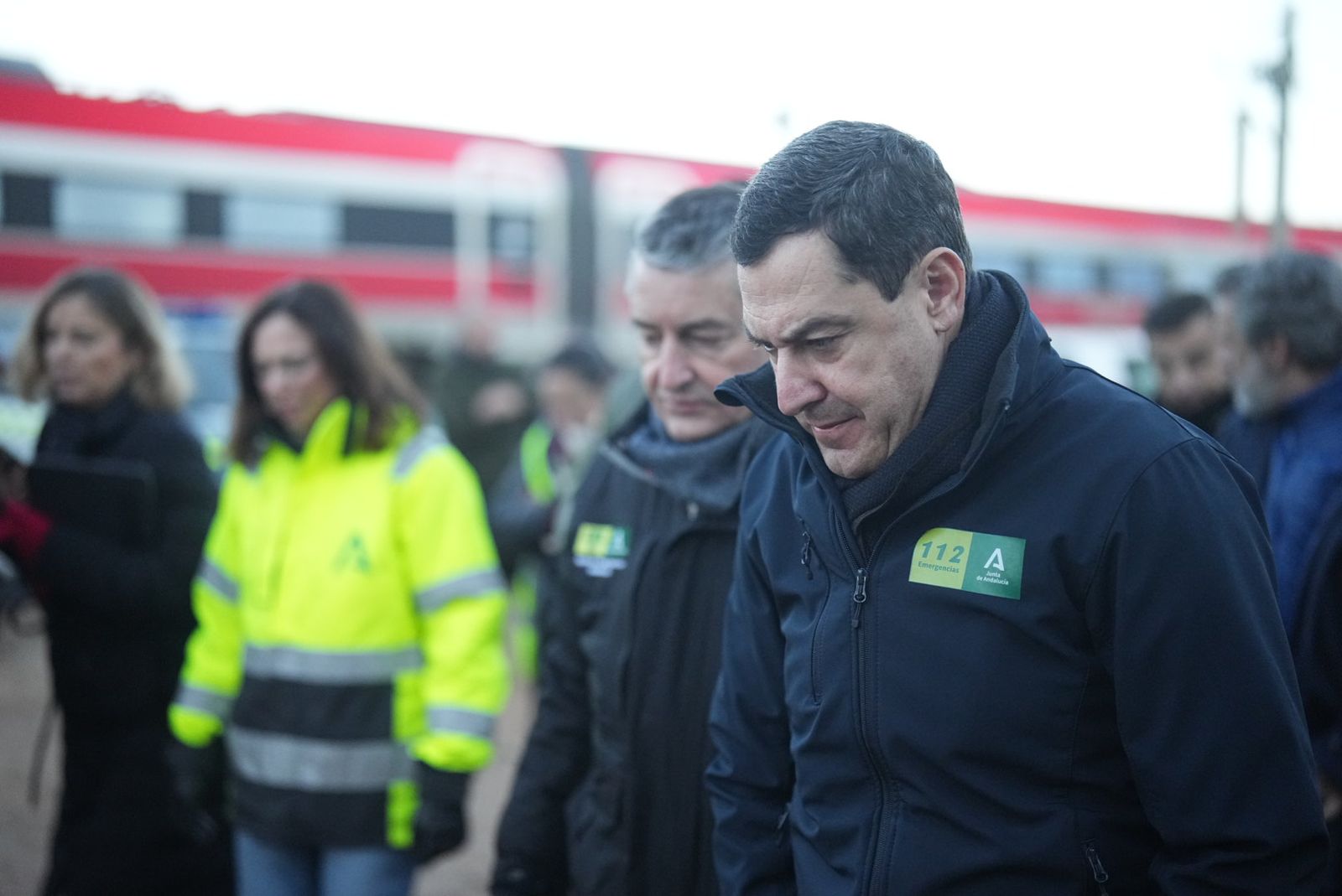 El presidente de la Junta de Andalucía en Adamuz