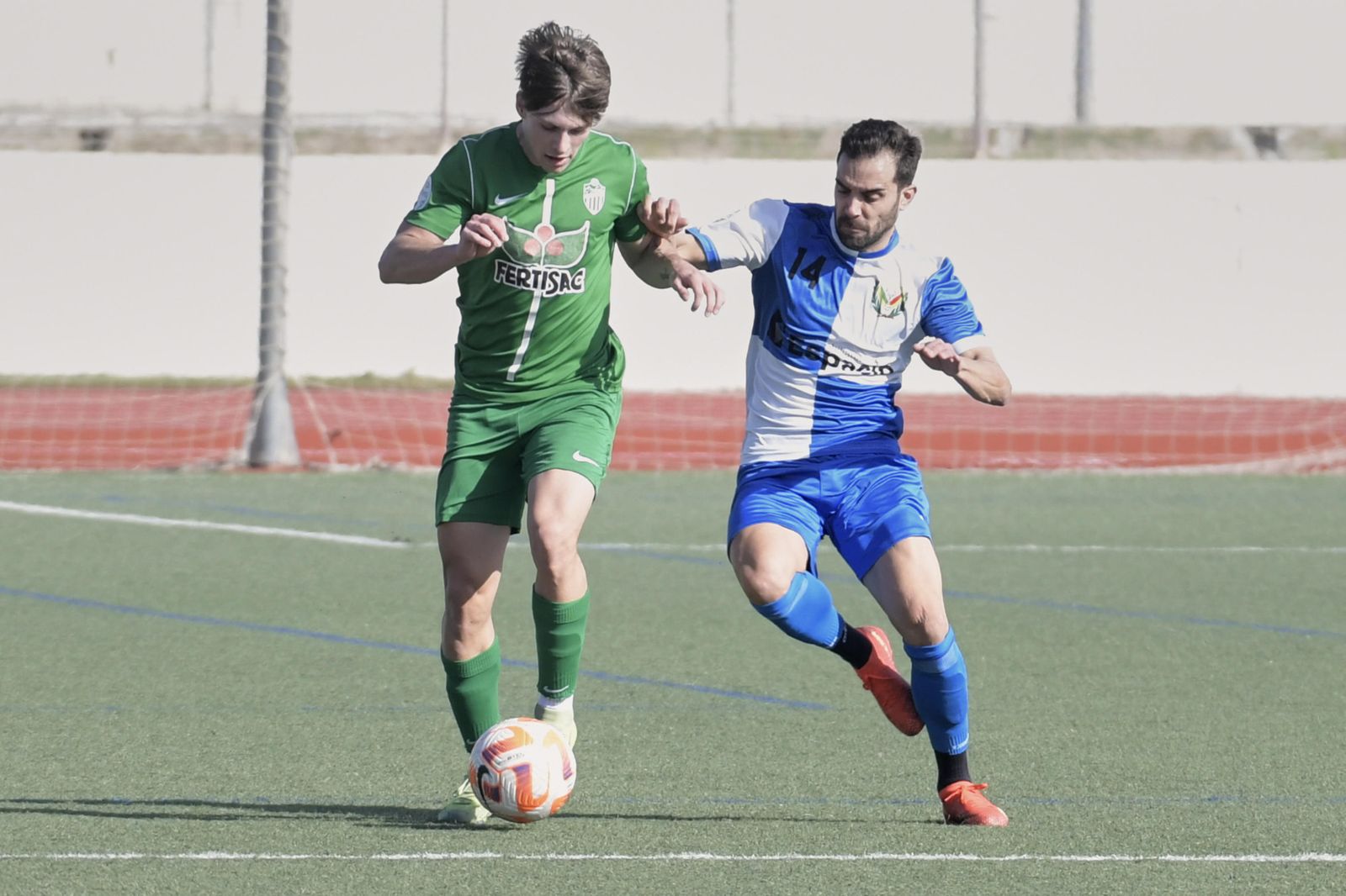 El partido ante el Pavía del Atarfe hace unas semanas.