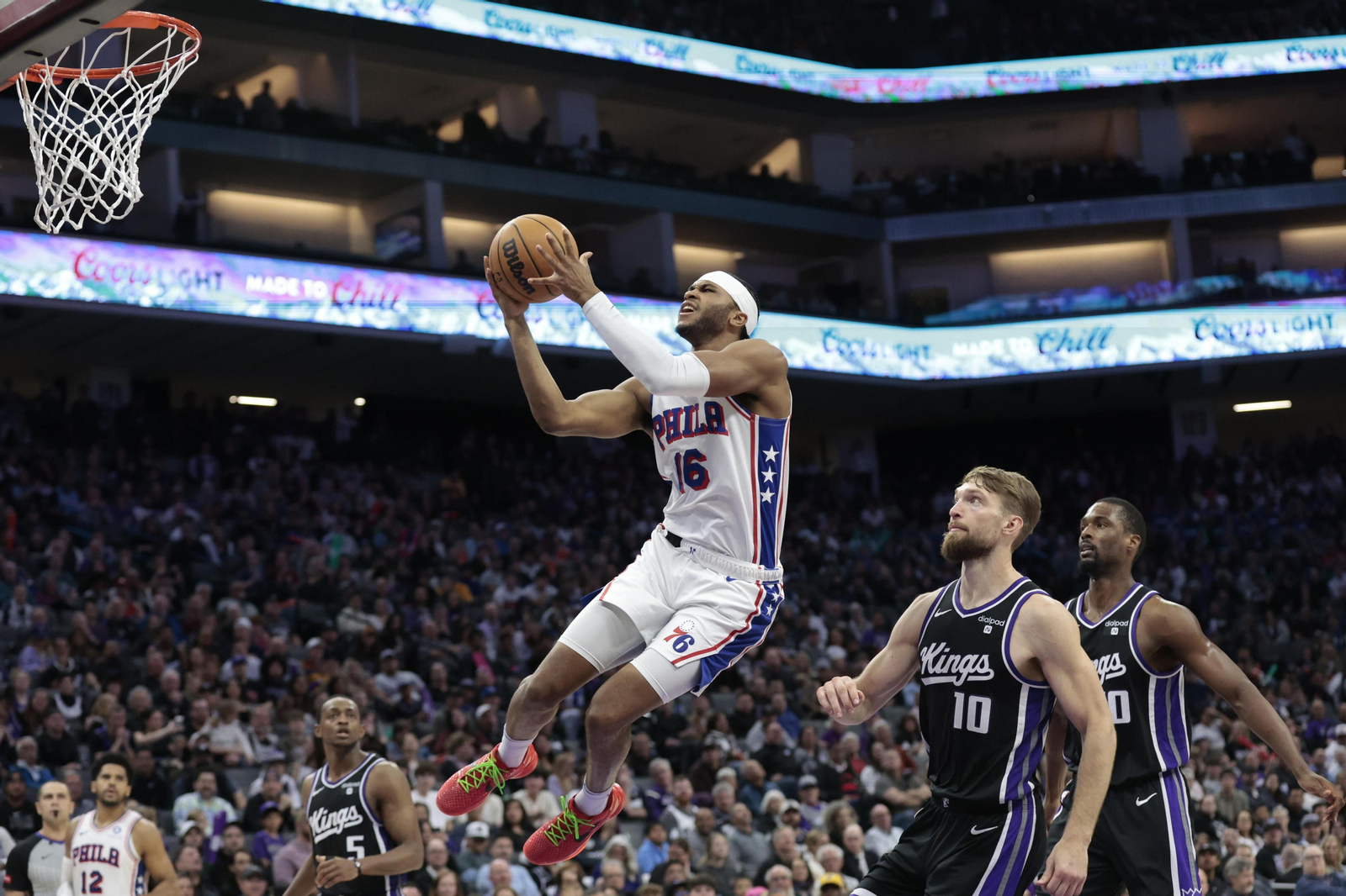 La noche mágica de Domas Sabonis, en fotos