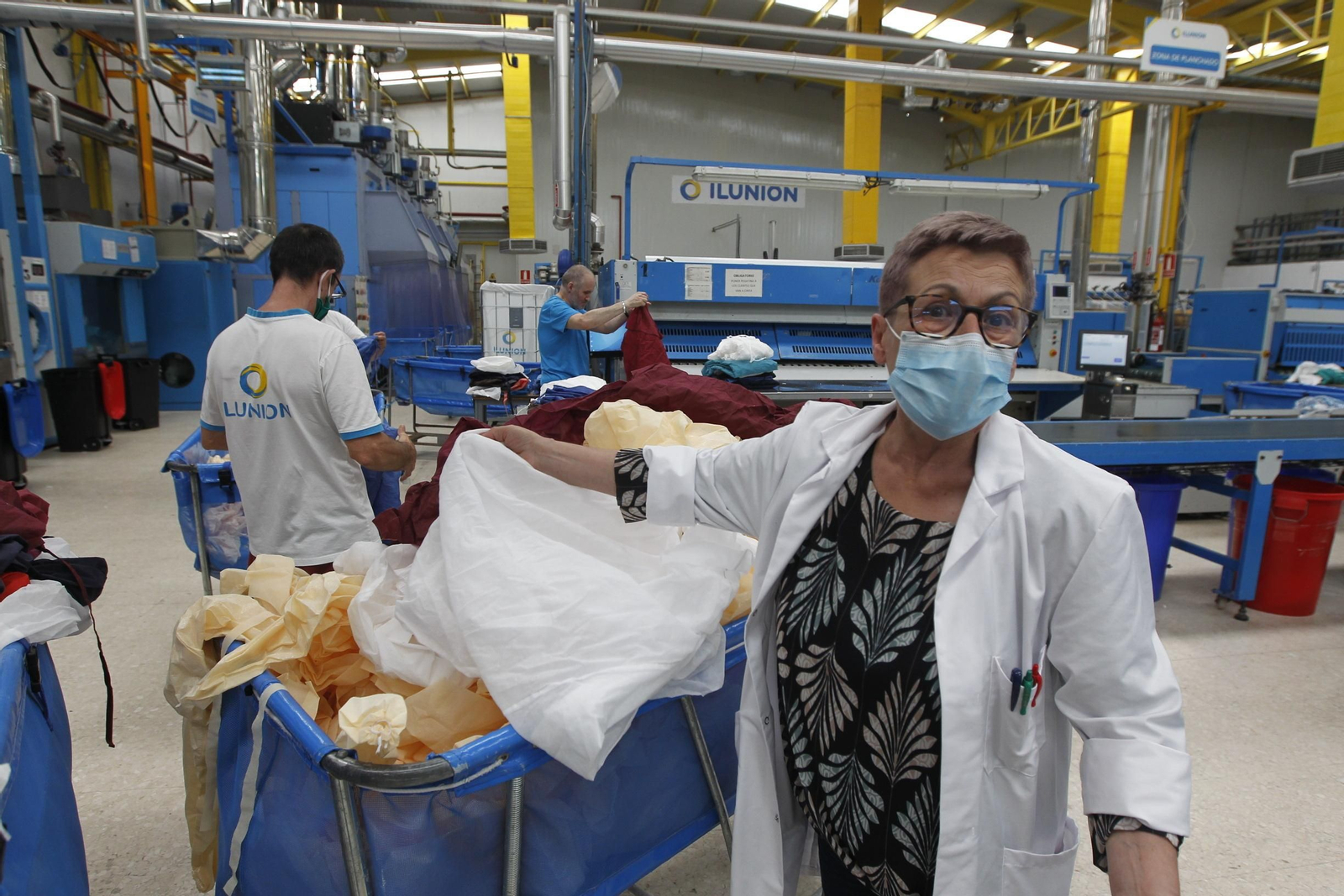 Fotogalería Lavandería de ropa hospitalaria