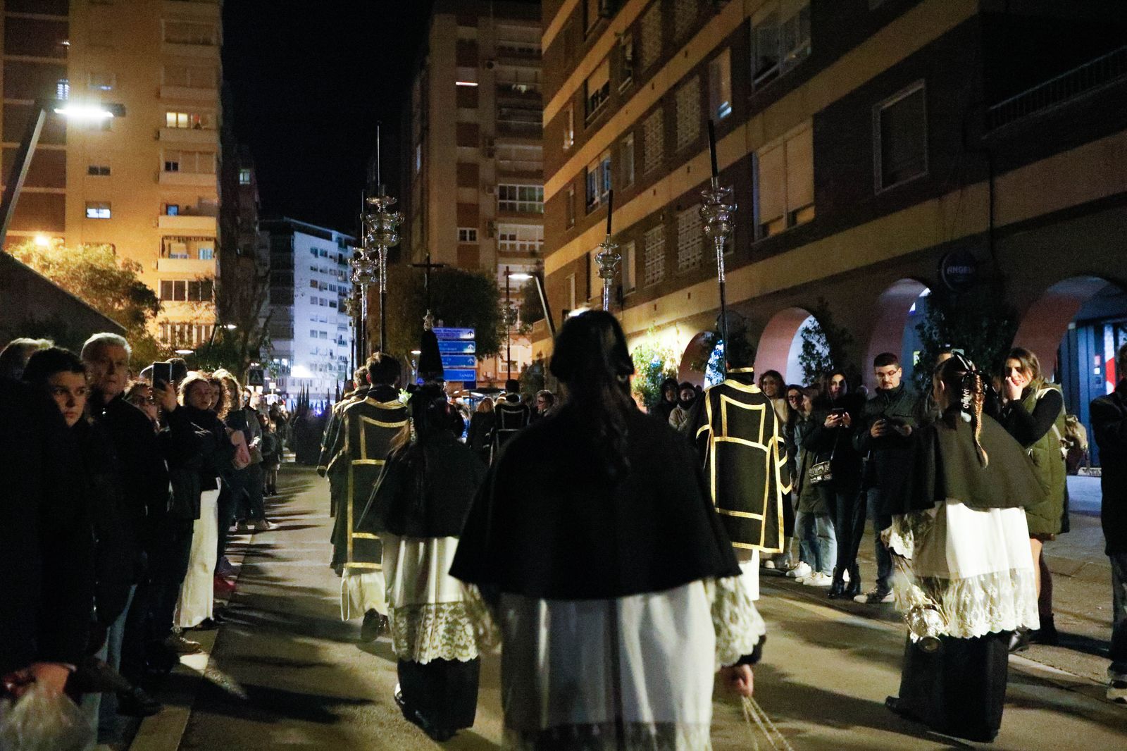 La procesión de La Caridad de Almería, en imágenes