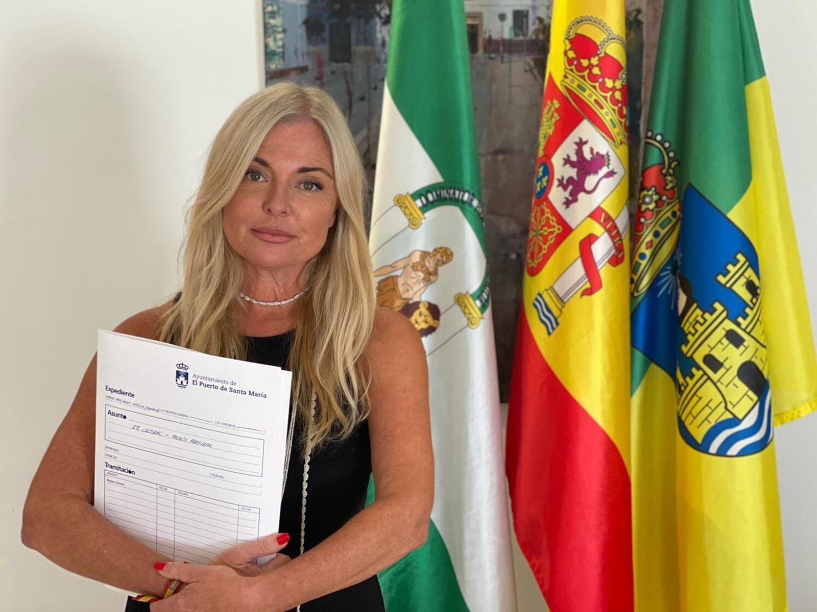 La concejala de Economía, Blanca Merino.