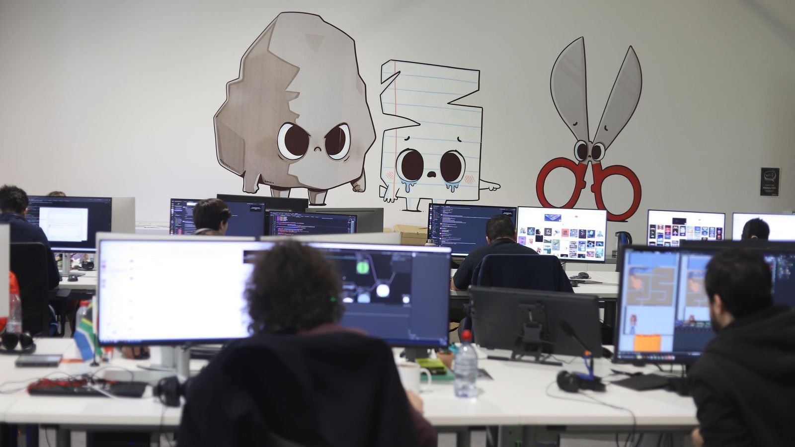 Sala de Naolito Studios, en el Polo de Contenidos Digitales de Málaga