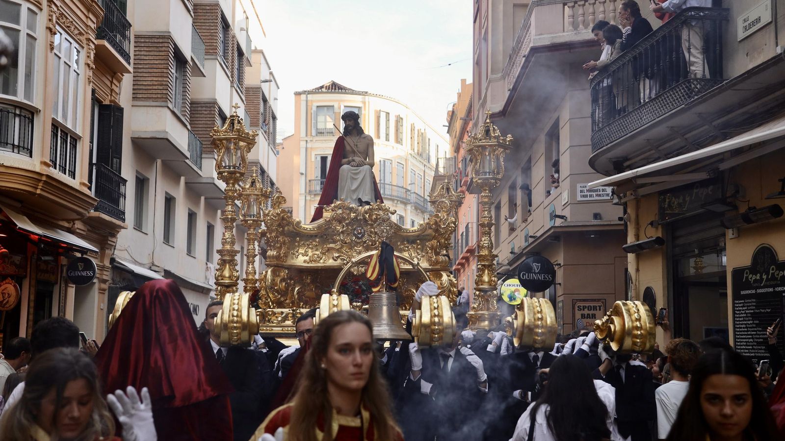 Las fotos de Estudiantes en el Lunes Santo en Málaga