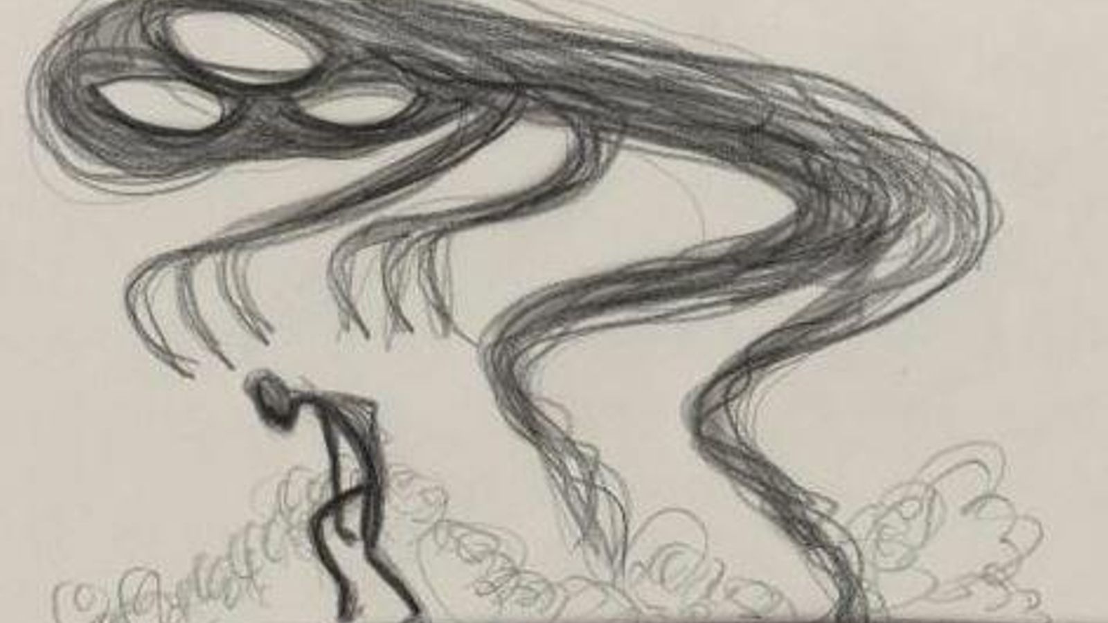 Un dibujo que simula la depresión.