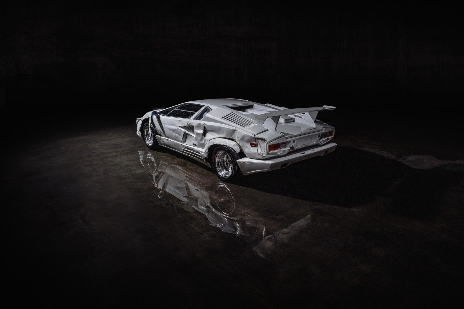 Las imágenes del Lamborghini Countach 25th Anniversary de la película 'El Lobo de Wall Street'