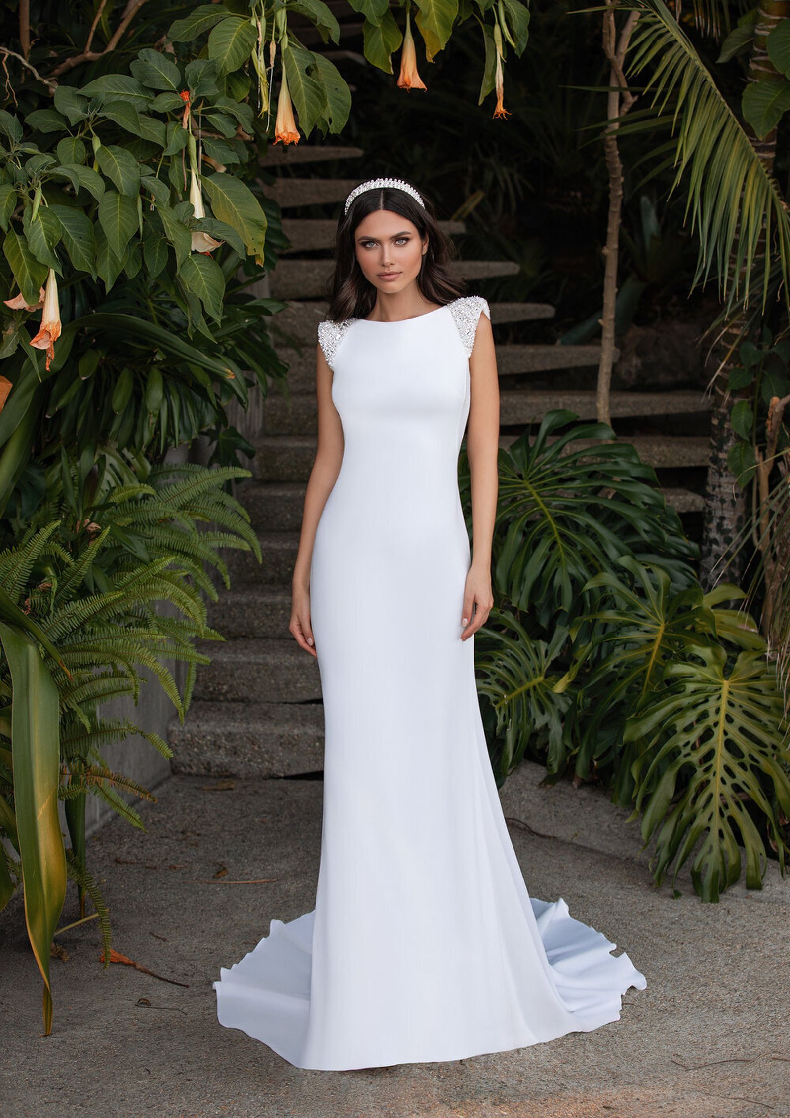 Otro diseño de la colección 2021 de Pronovias.