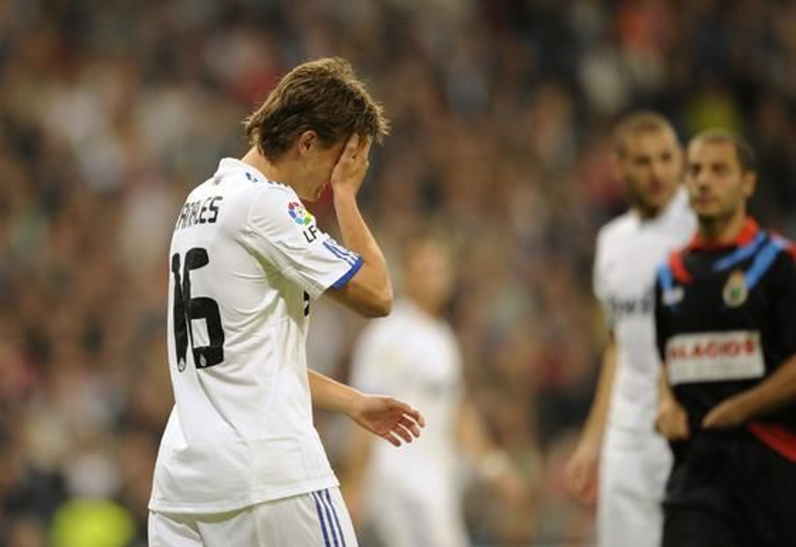 El Real Madrid golea 6-1 al Racing en casa con cuatro goles de Ronaldo. / AFP